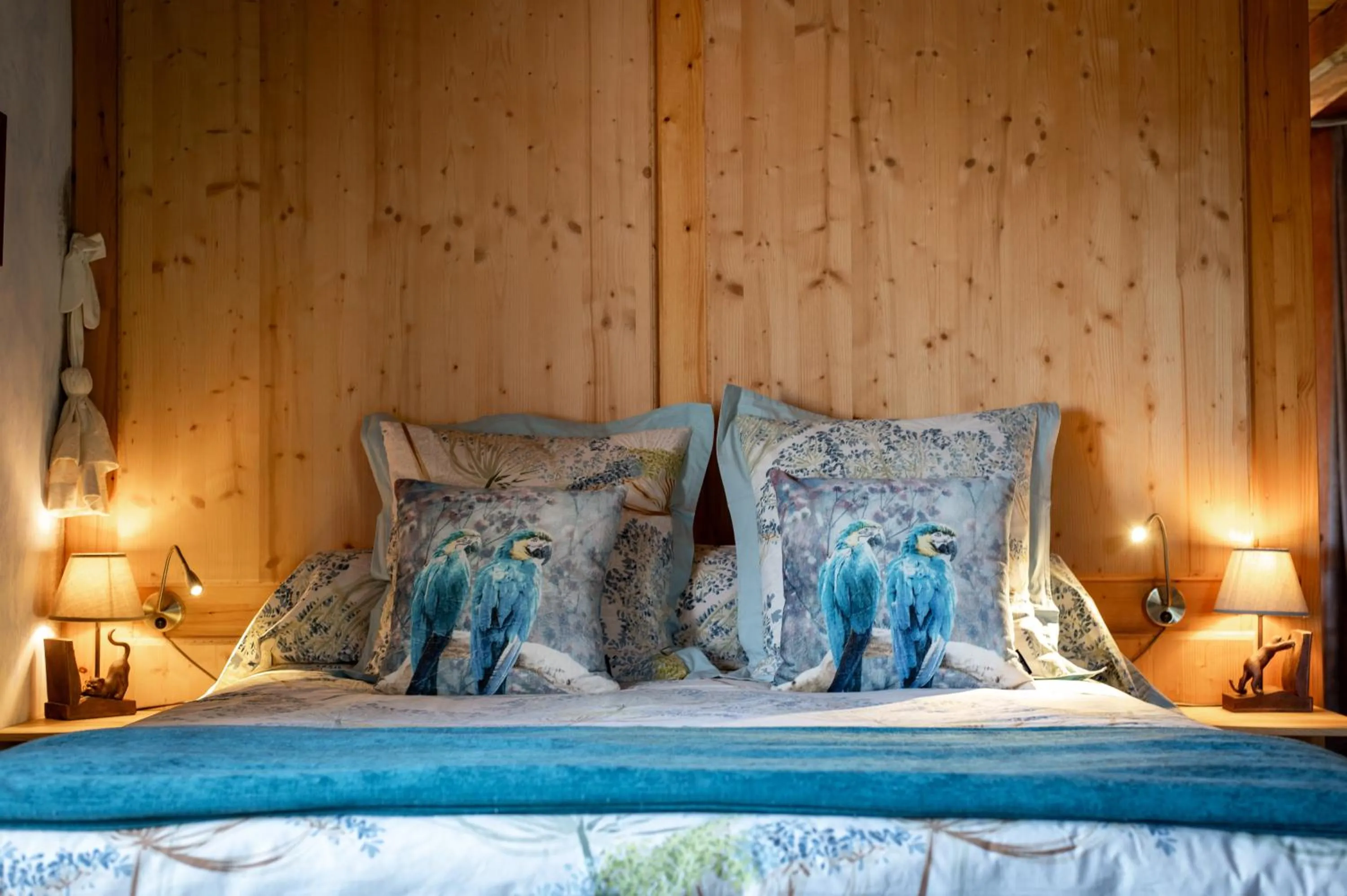 Bed in La Grange d'Hannah - gîte & chambre d’hôtes de charme