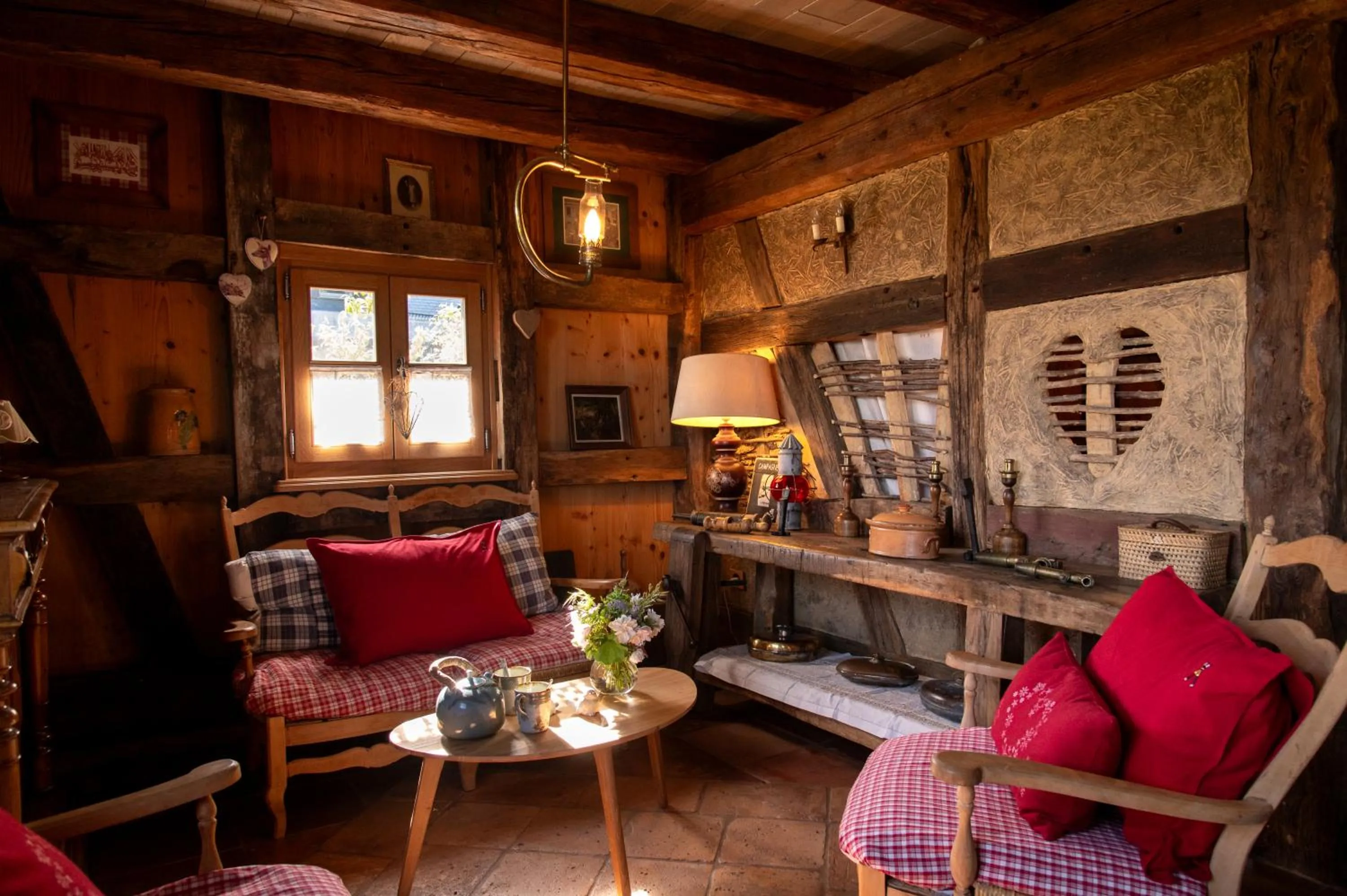 Living room in La Grange d'Hannah - gîte & chambre d’hôtes de charme