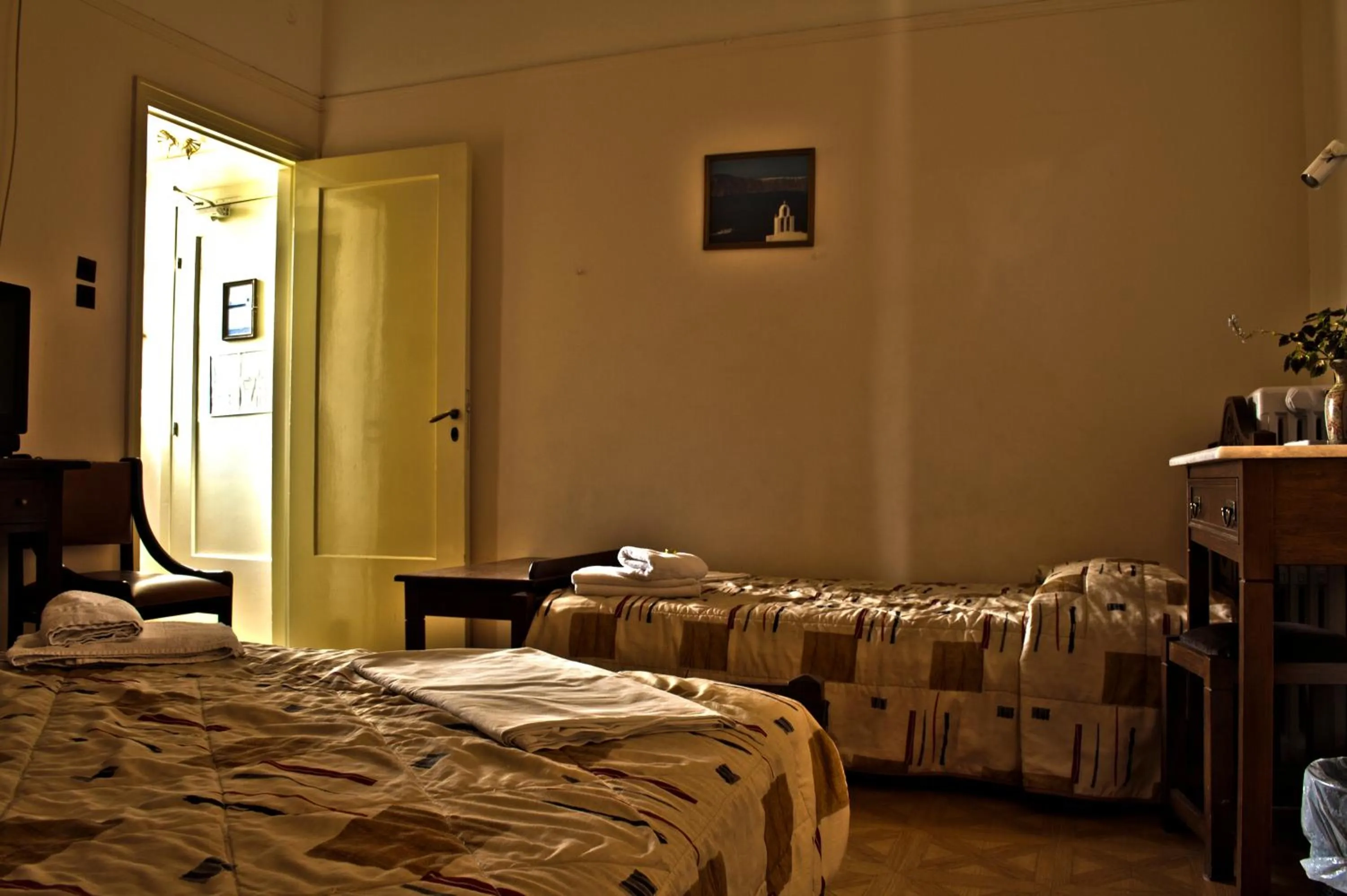 Bed in Acropolis House