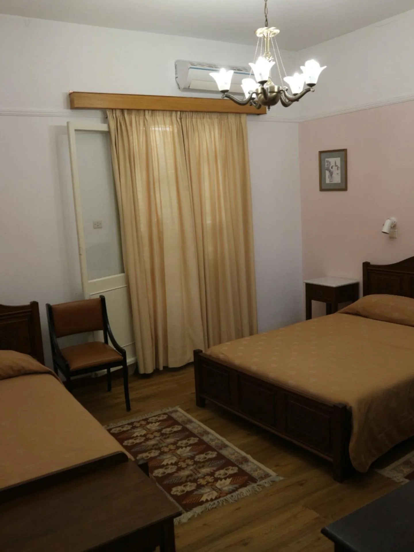 Bed in Acropolis House