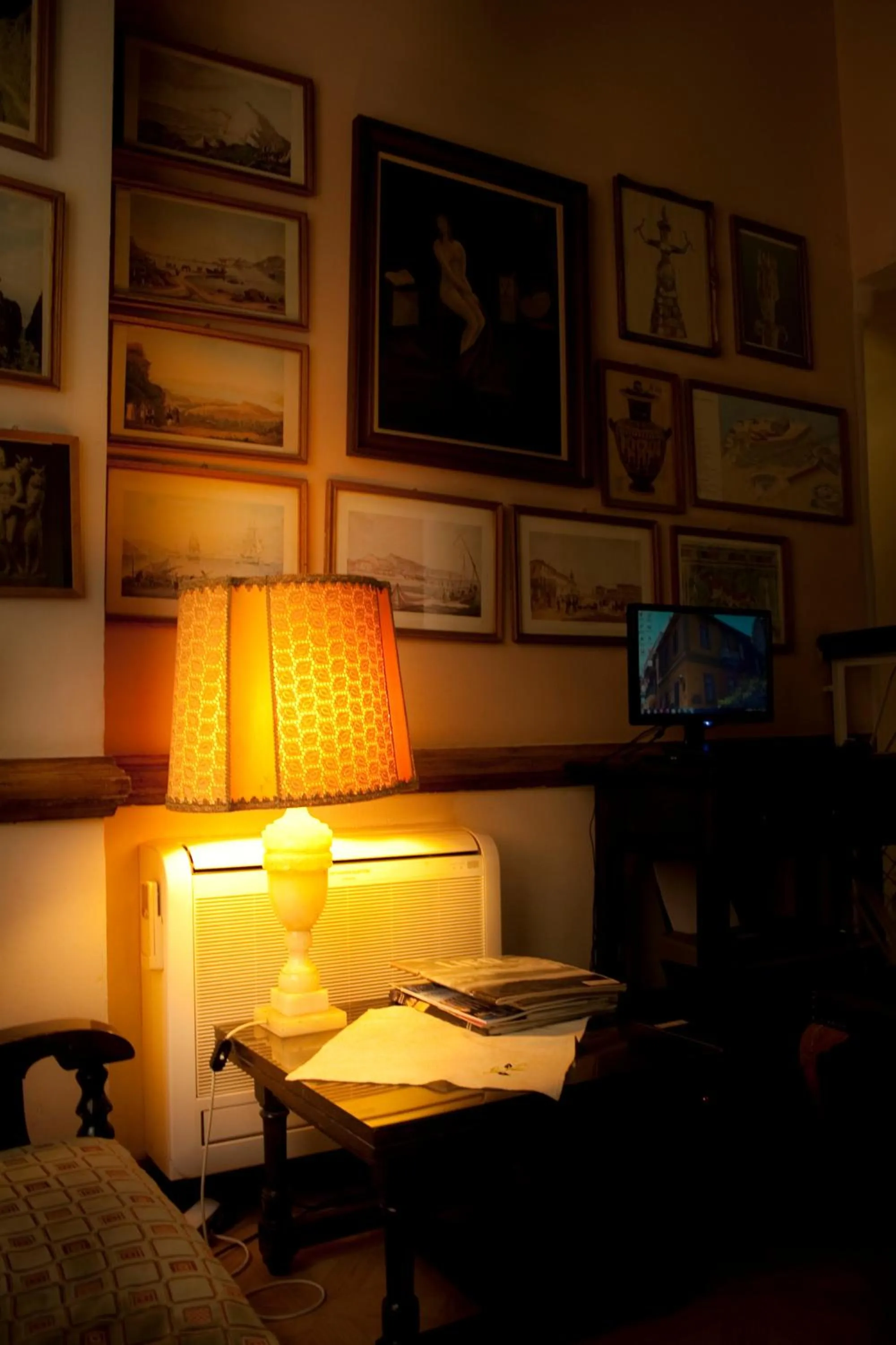 Decorative detail in Acropolis House