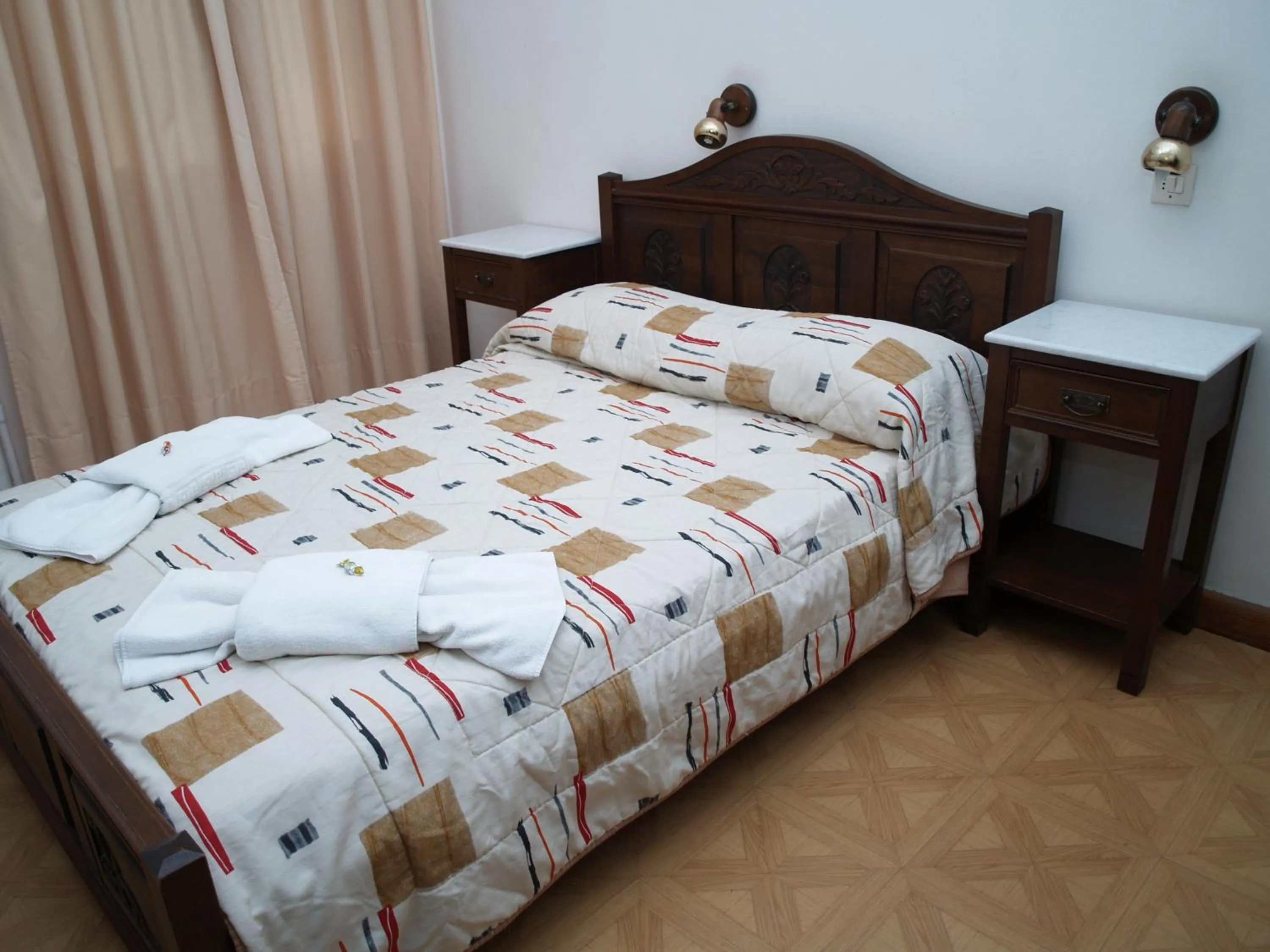 Bed in Acropolis House