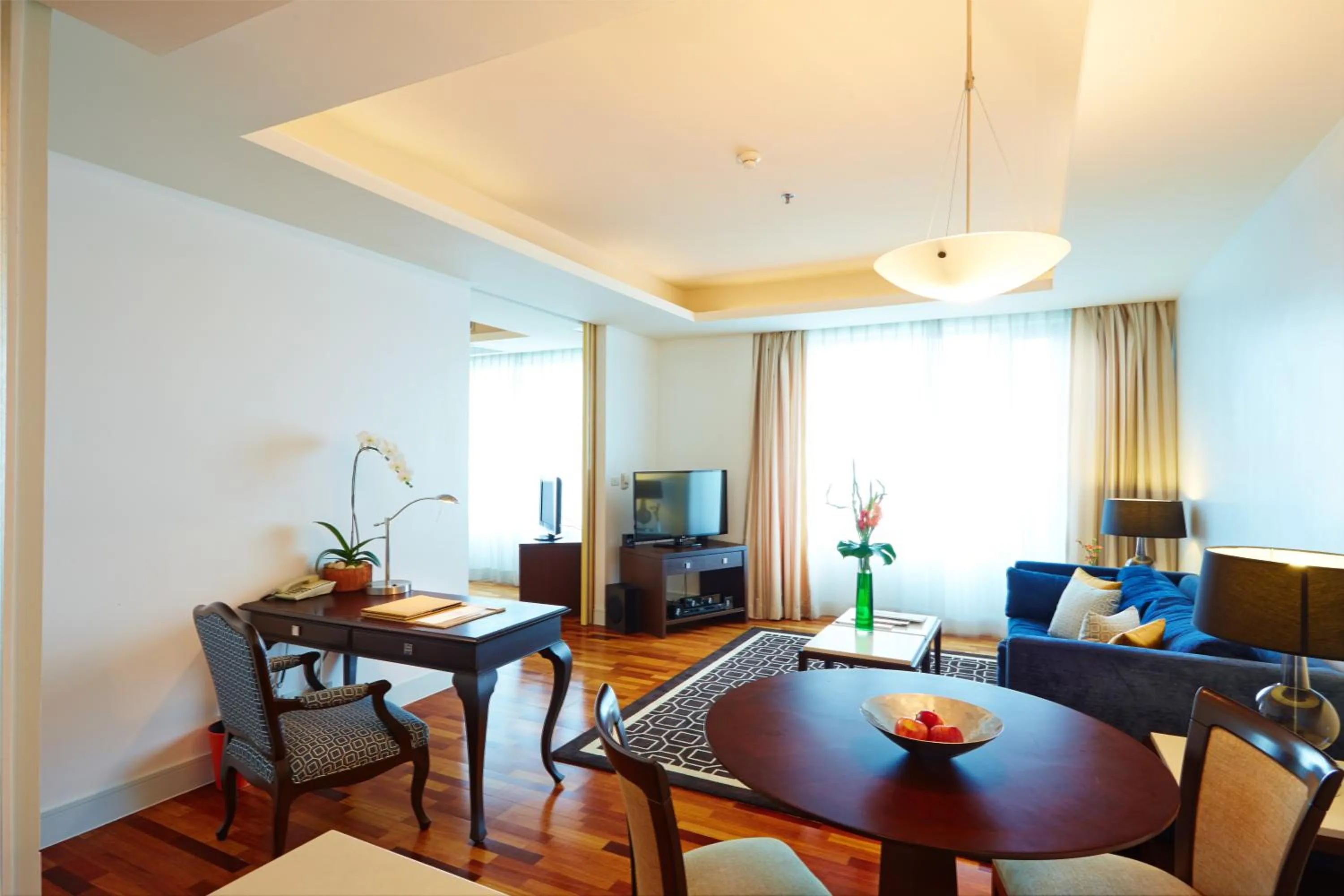 Living room in The Duchess Hotel