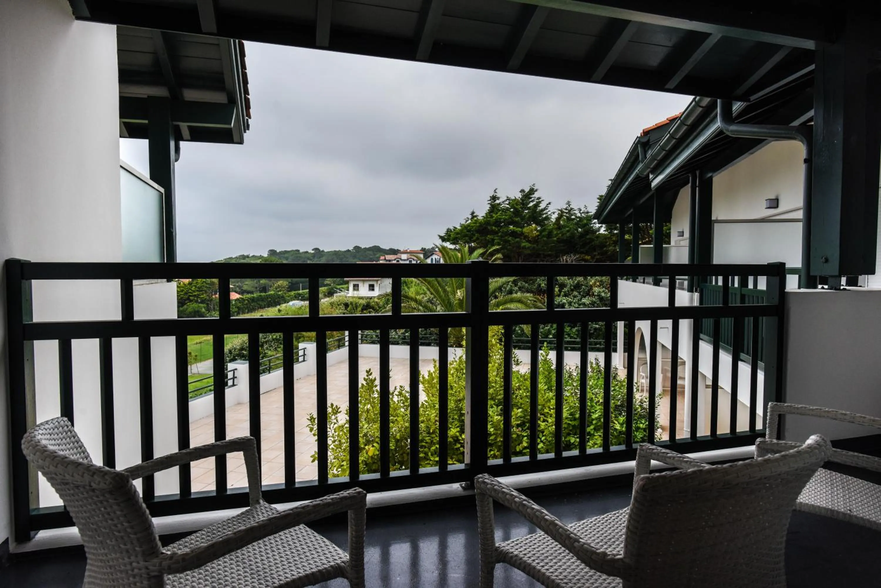 Balcony/Terrace in Hôtel La Réserve