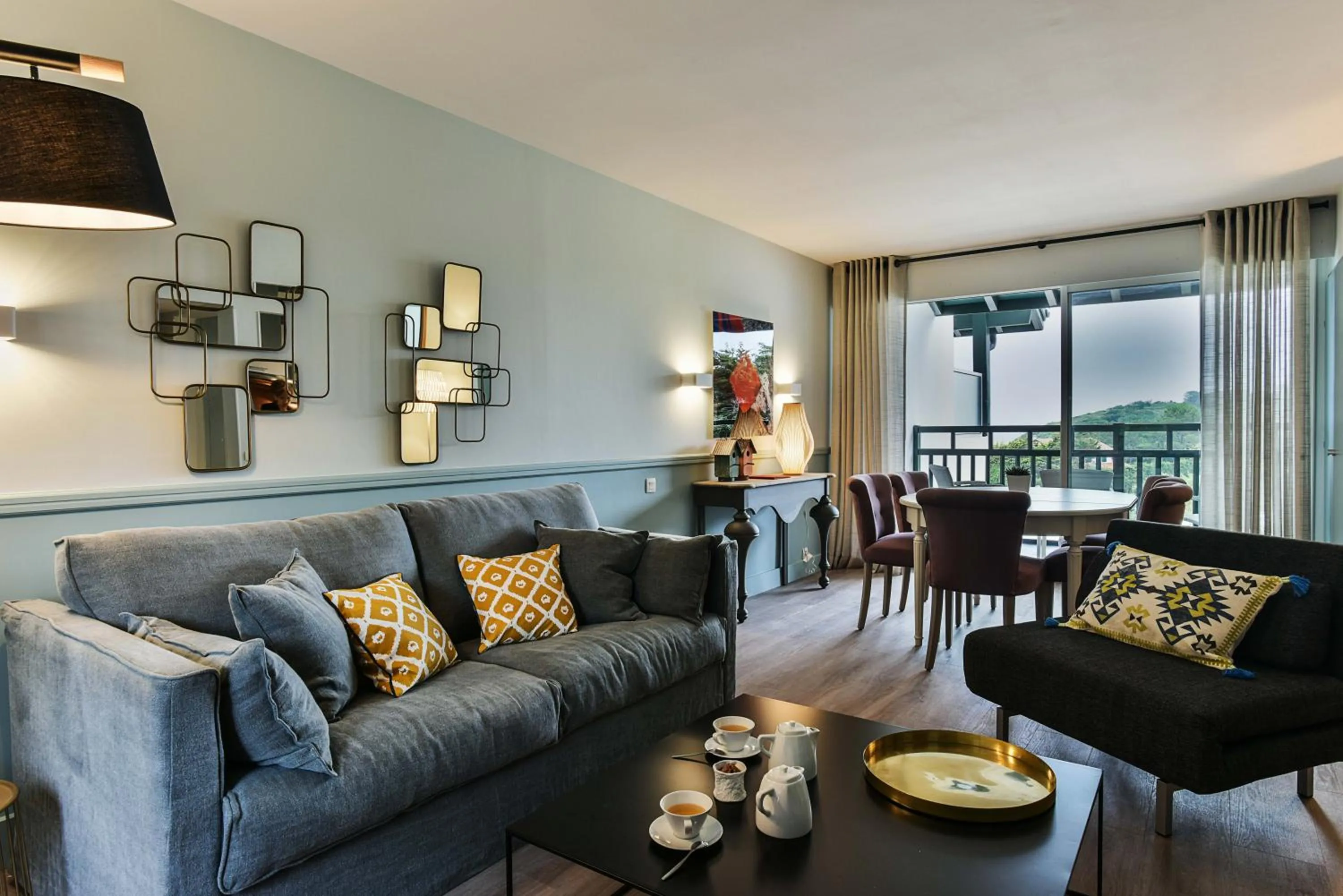 Balcony/Terrace in Hôtel La Réserve