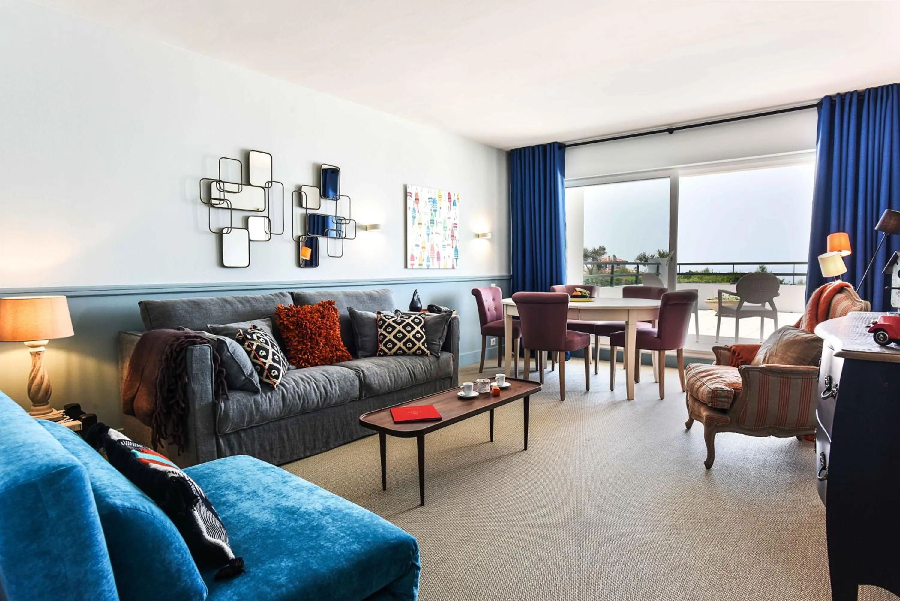 Living room in Hôtel La Réserve