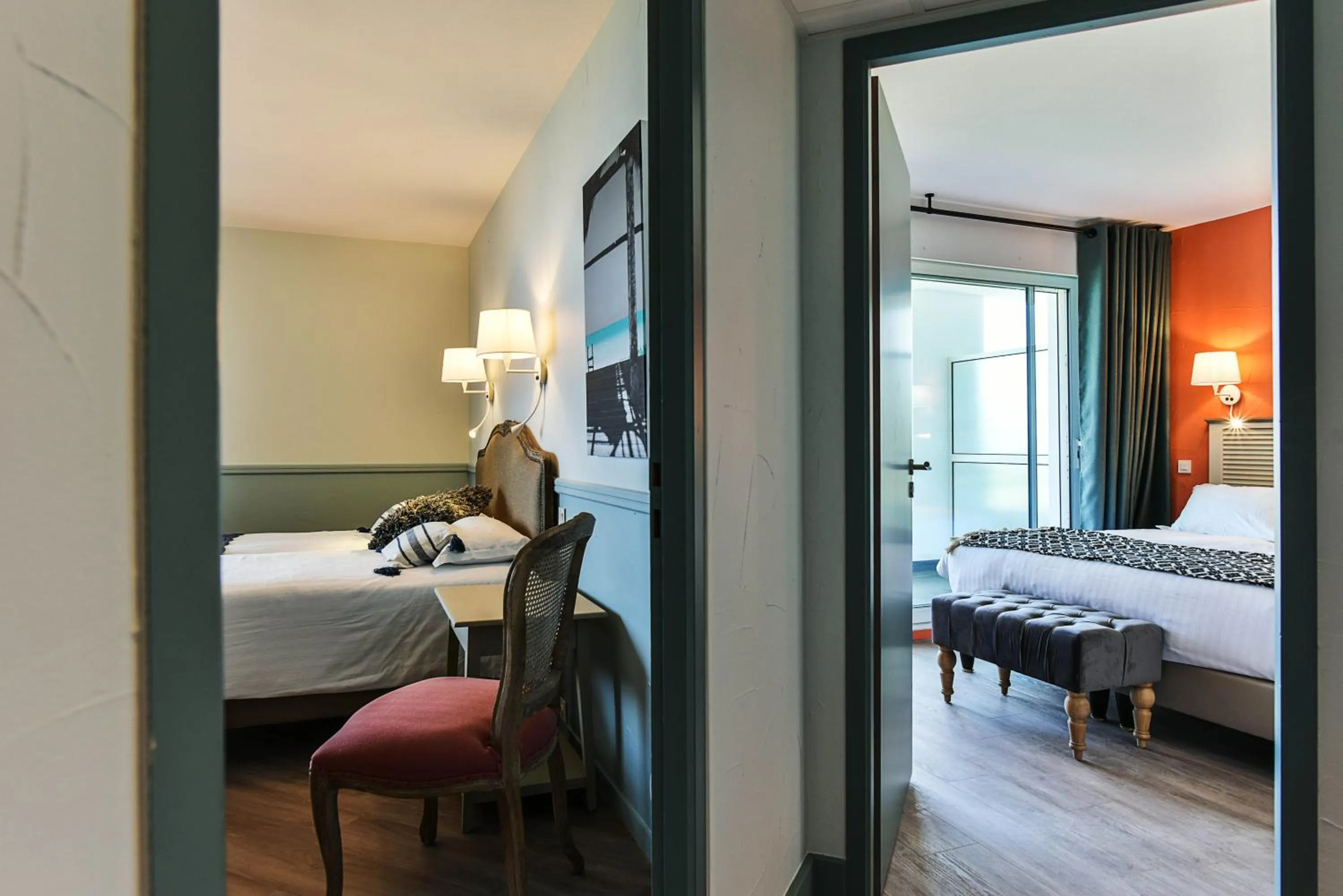 Bedroom in Hôtel La Réserve