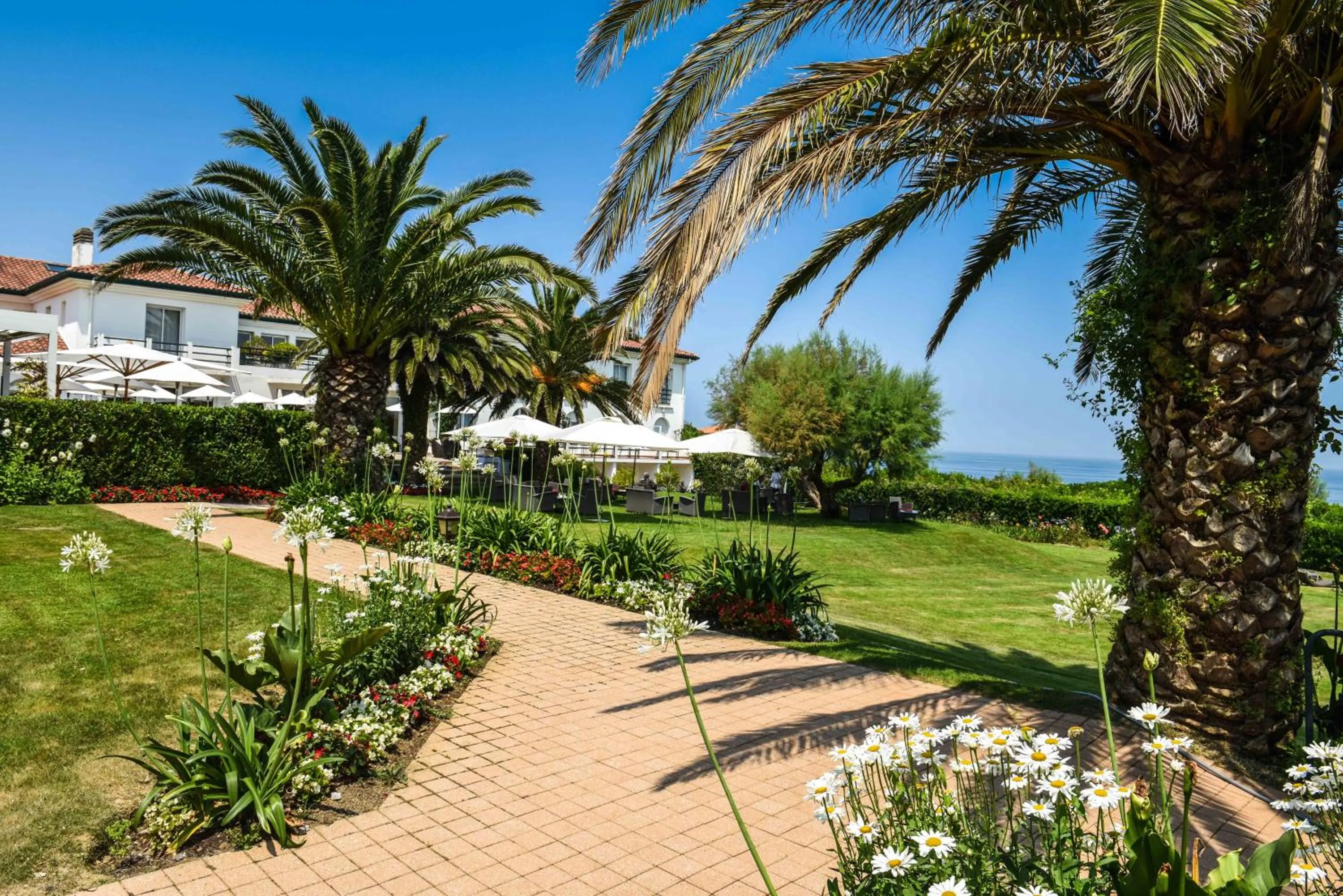 Garden in Hôtel La Réserve