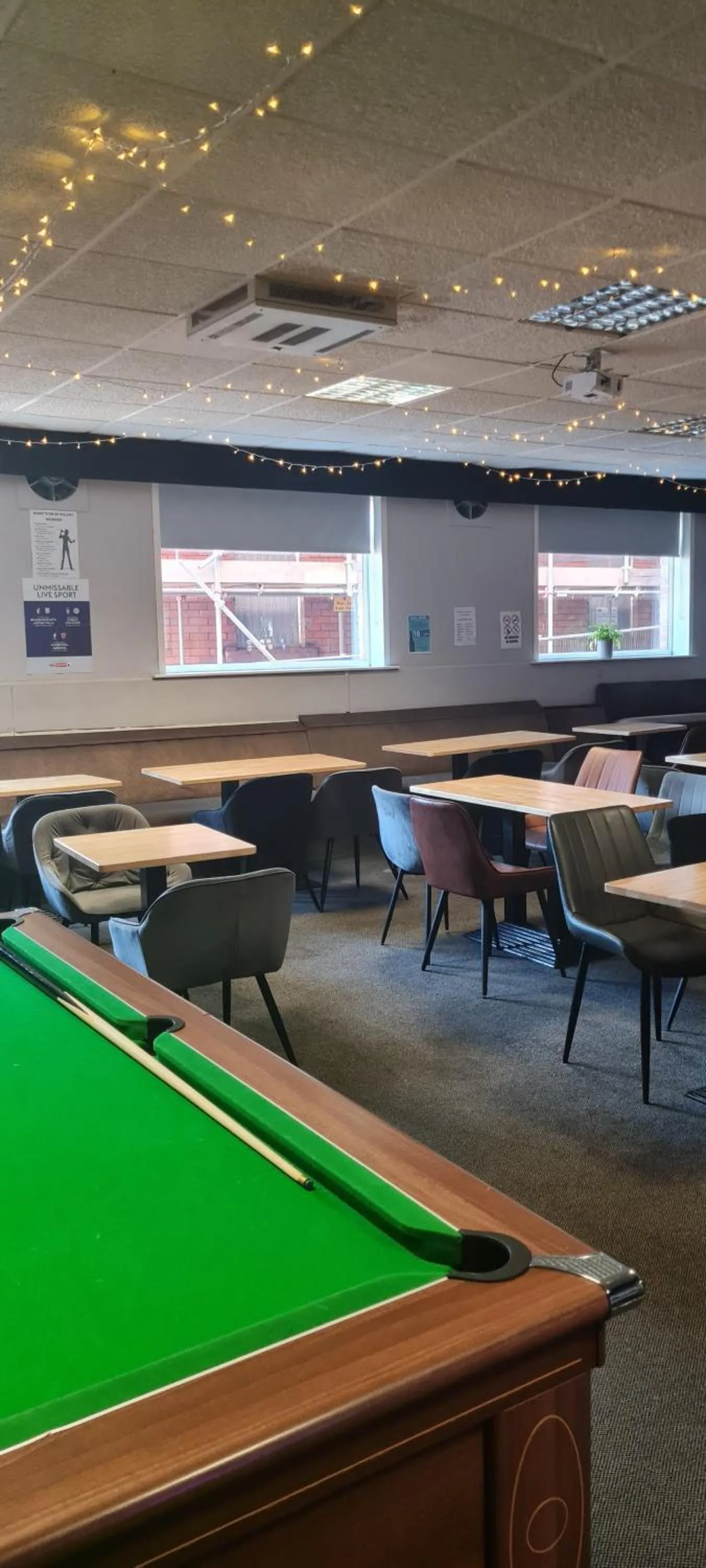 Game Room in The Bear On The Square