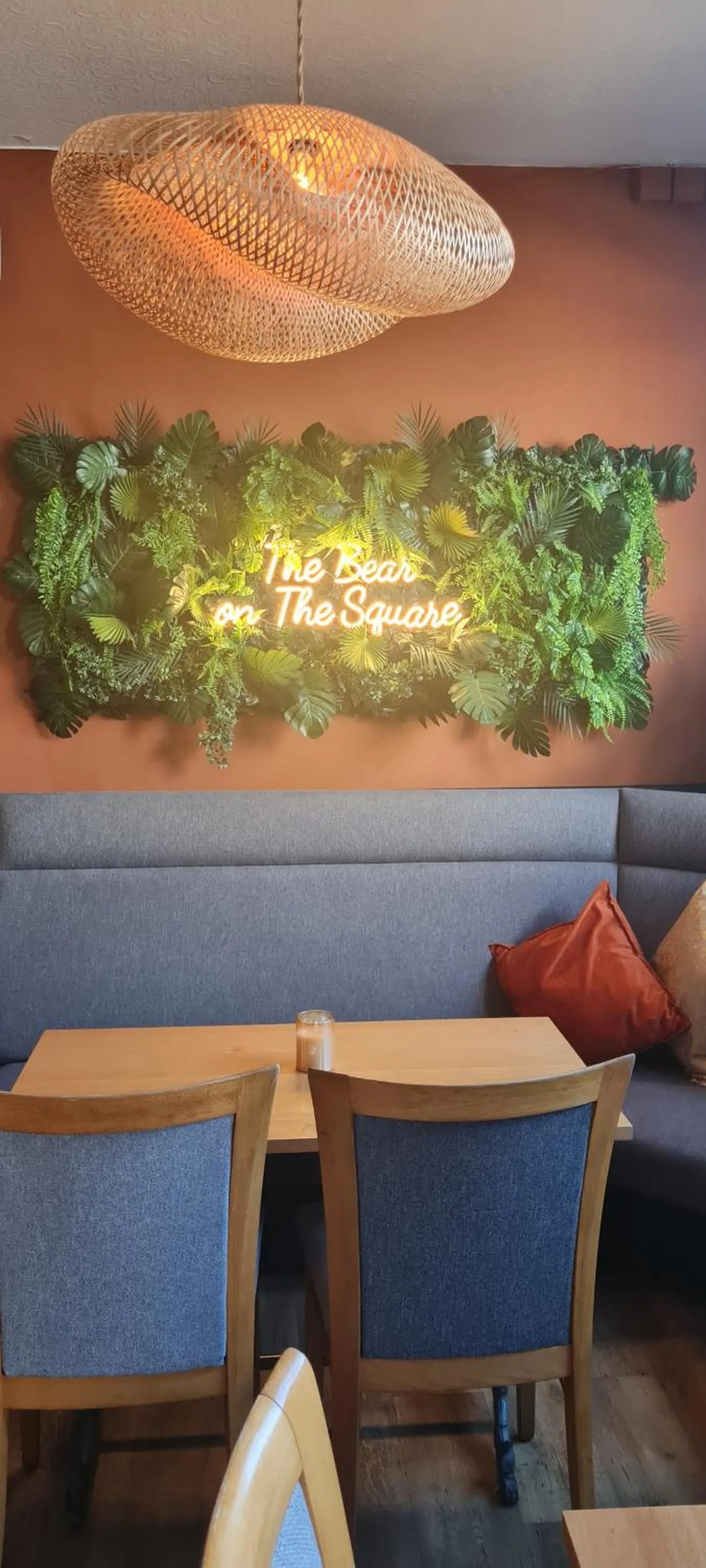 Seating area in The Bear On The Square