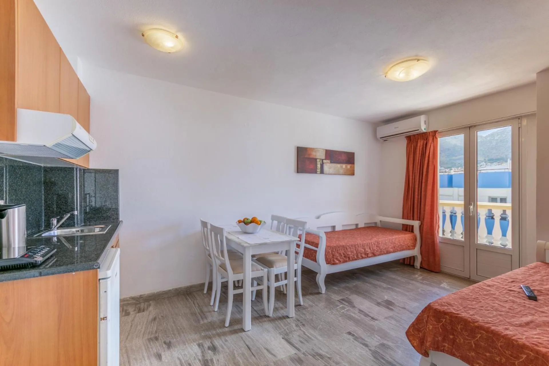 Living room, Bed in Irini Apartments