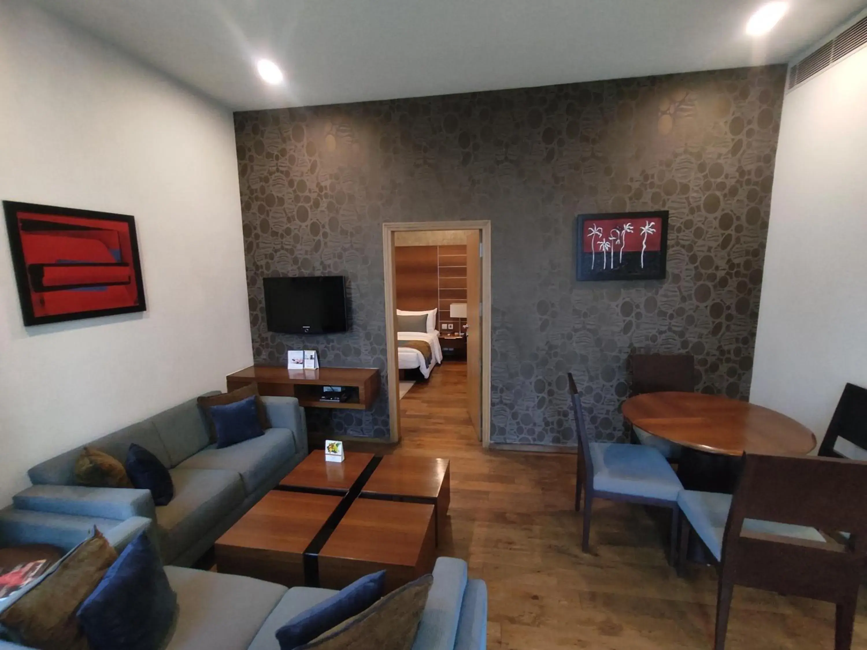 Suite With Early Check in & late check-out for up to 3 hours (subject to avl) - single occupancy in Fortune Select Global, Gurugram - Member ITC Hotels' Group Suite With Early Check in & late check-out for up to 3 hours (subject to avl) - single occupancy in Fortune Select Global, Gurugram - Member ITC Hotels' Group