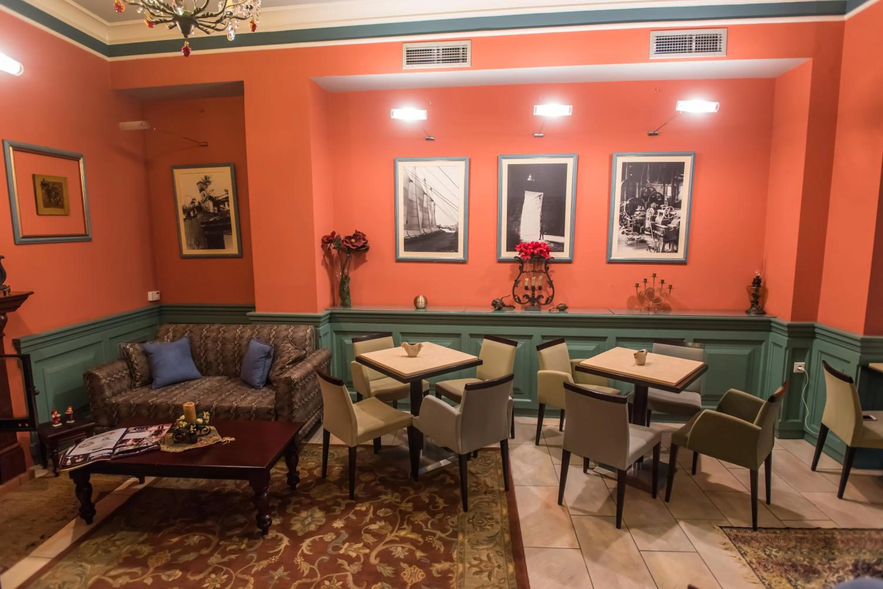 Lobby or reception in City Hotel Apollonion