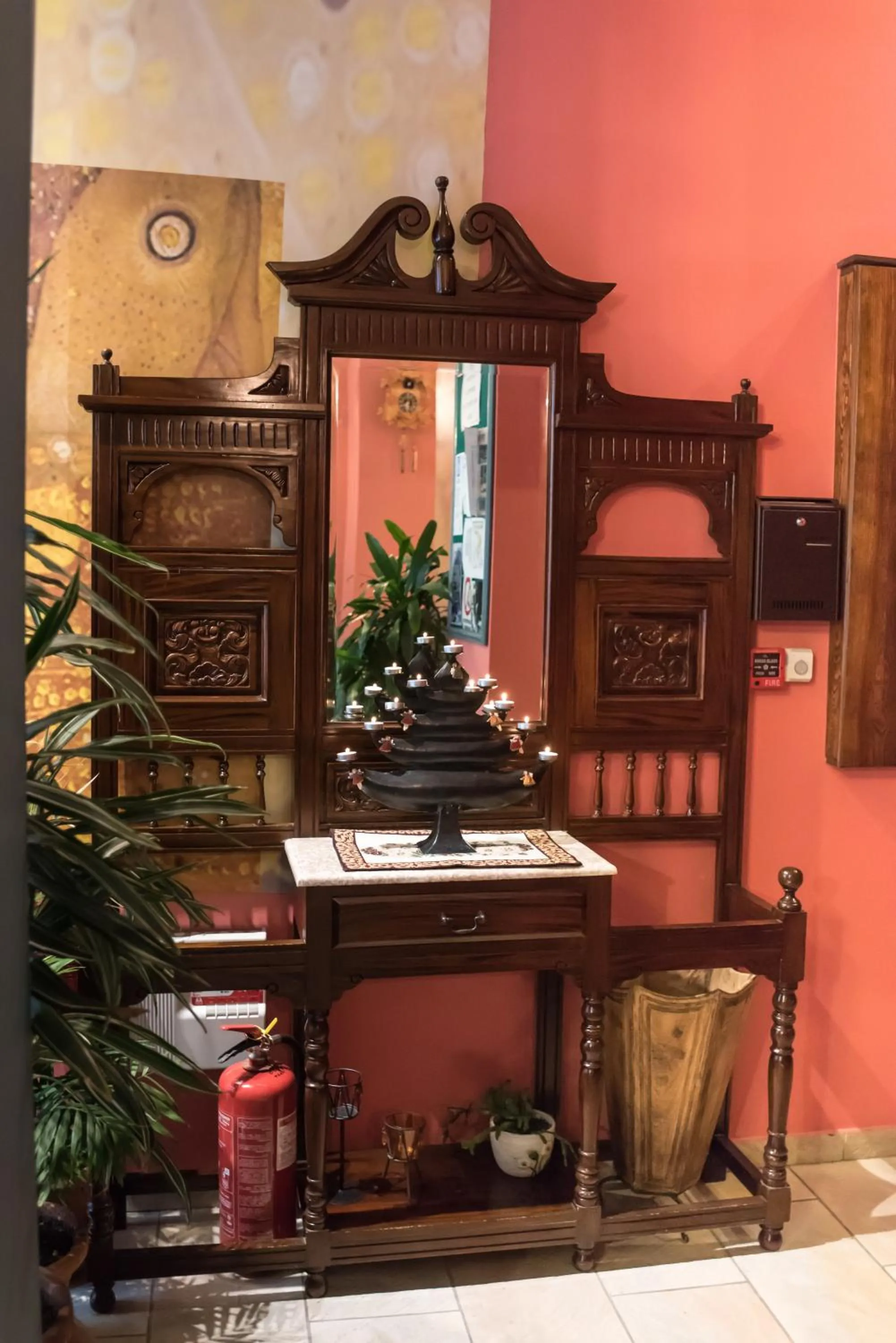 Lobby or reception in City Hotel Apollonion