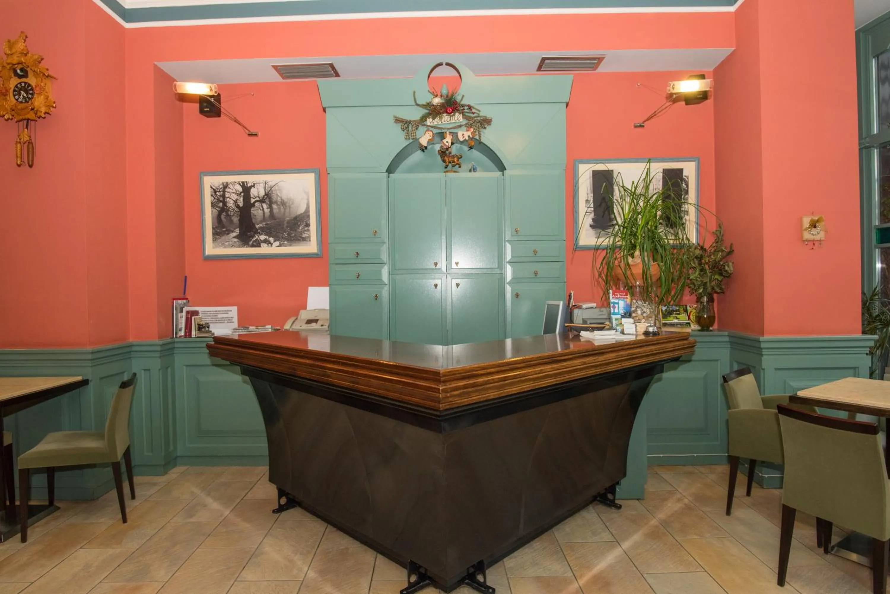 Lobby or reception in City Hotel Apollonion