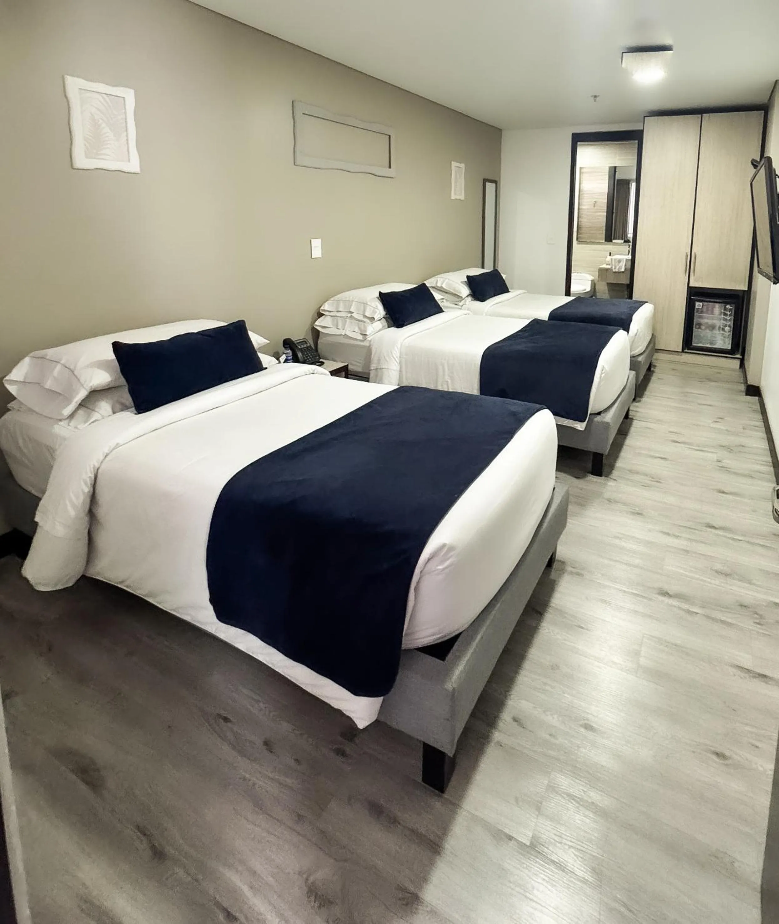 Bed in Hotel WLH Silver Bogota - White Lighthouse