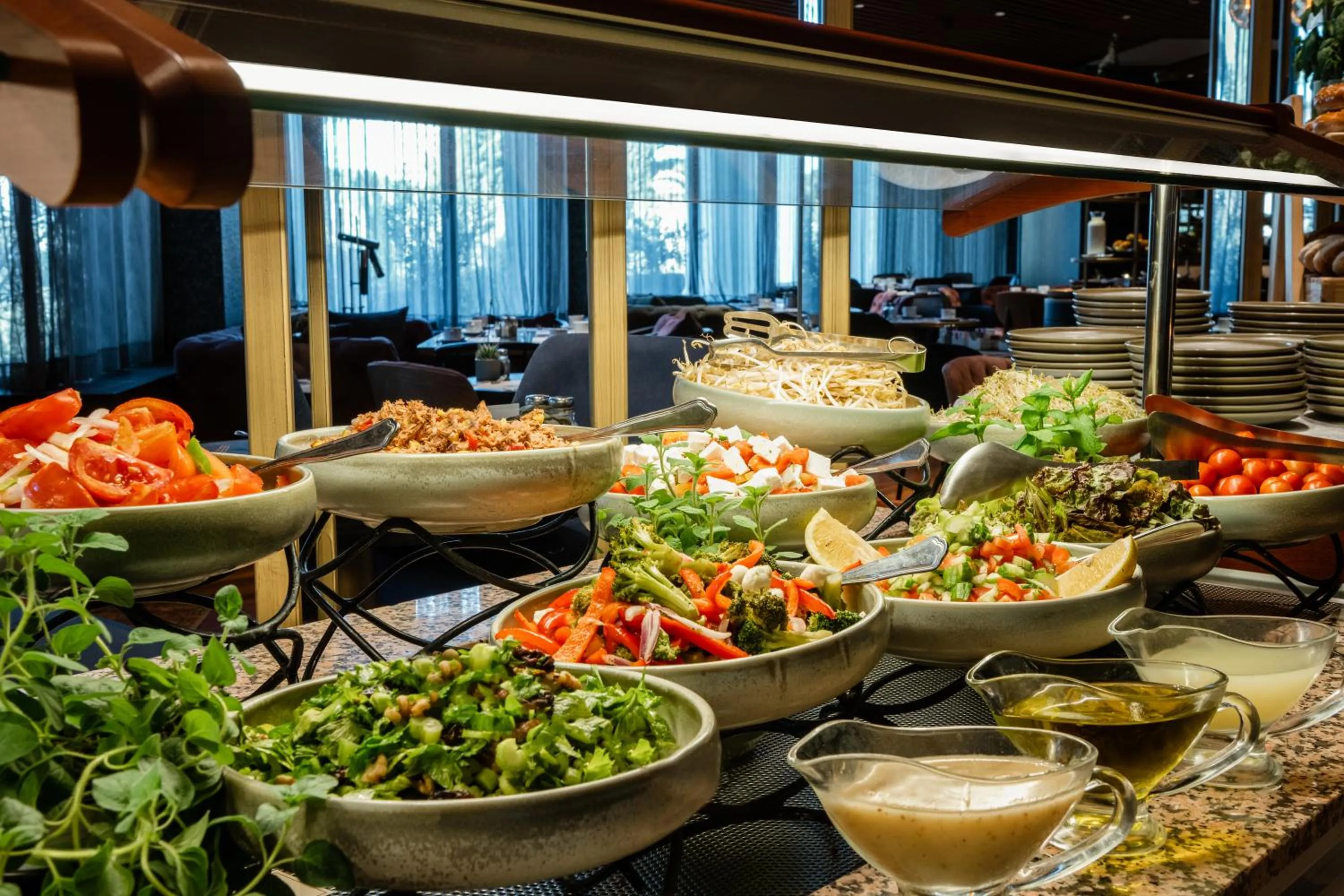 Restaurant/places to eat in VERT Jerusalem by AFI Hotel