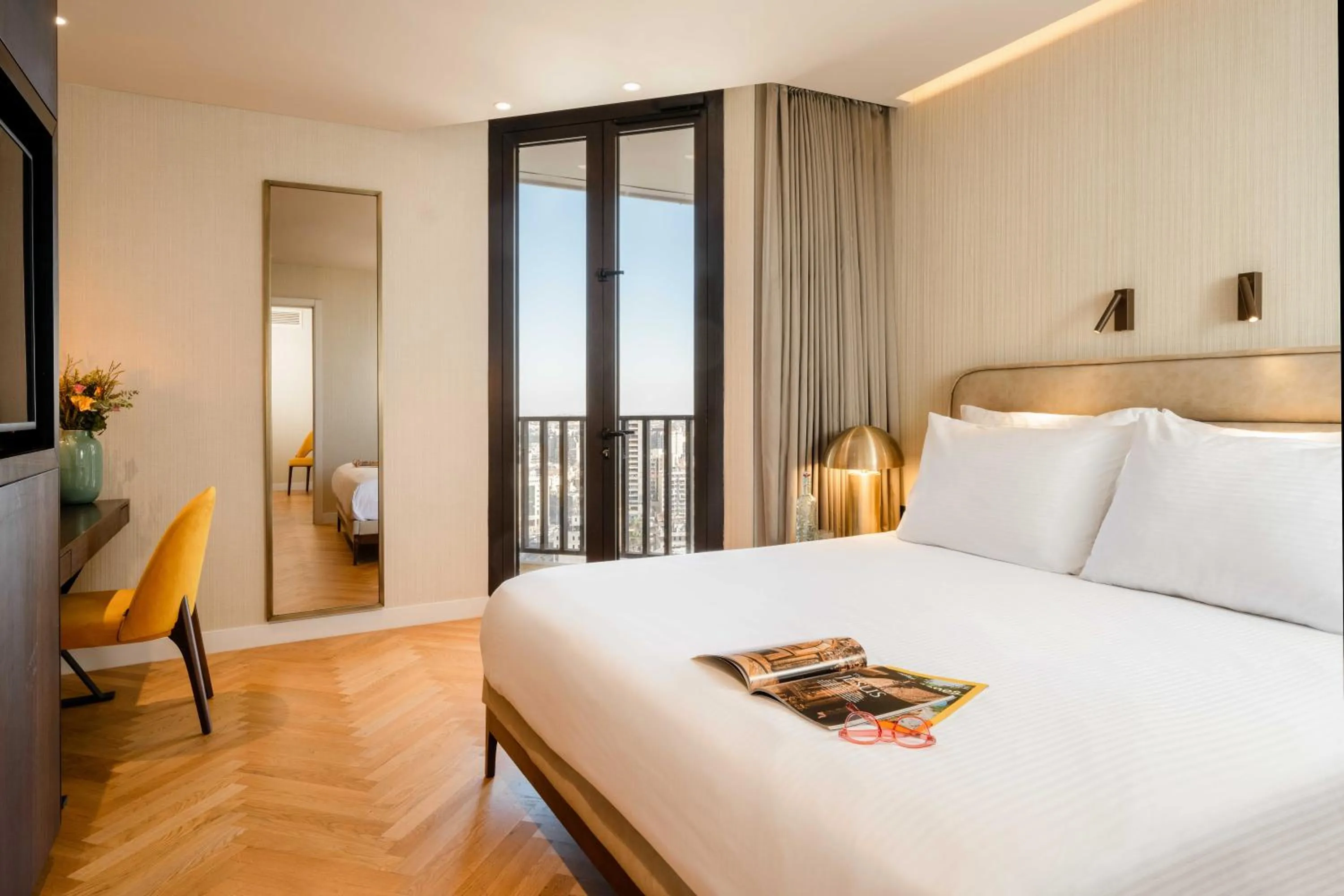 Bed in VERT Jerusalem by AFI Hotel