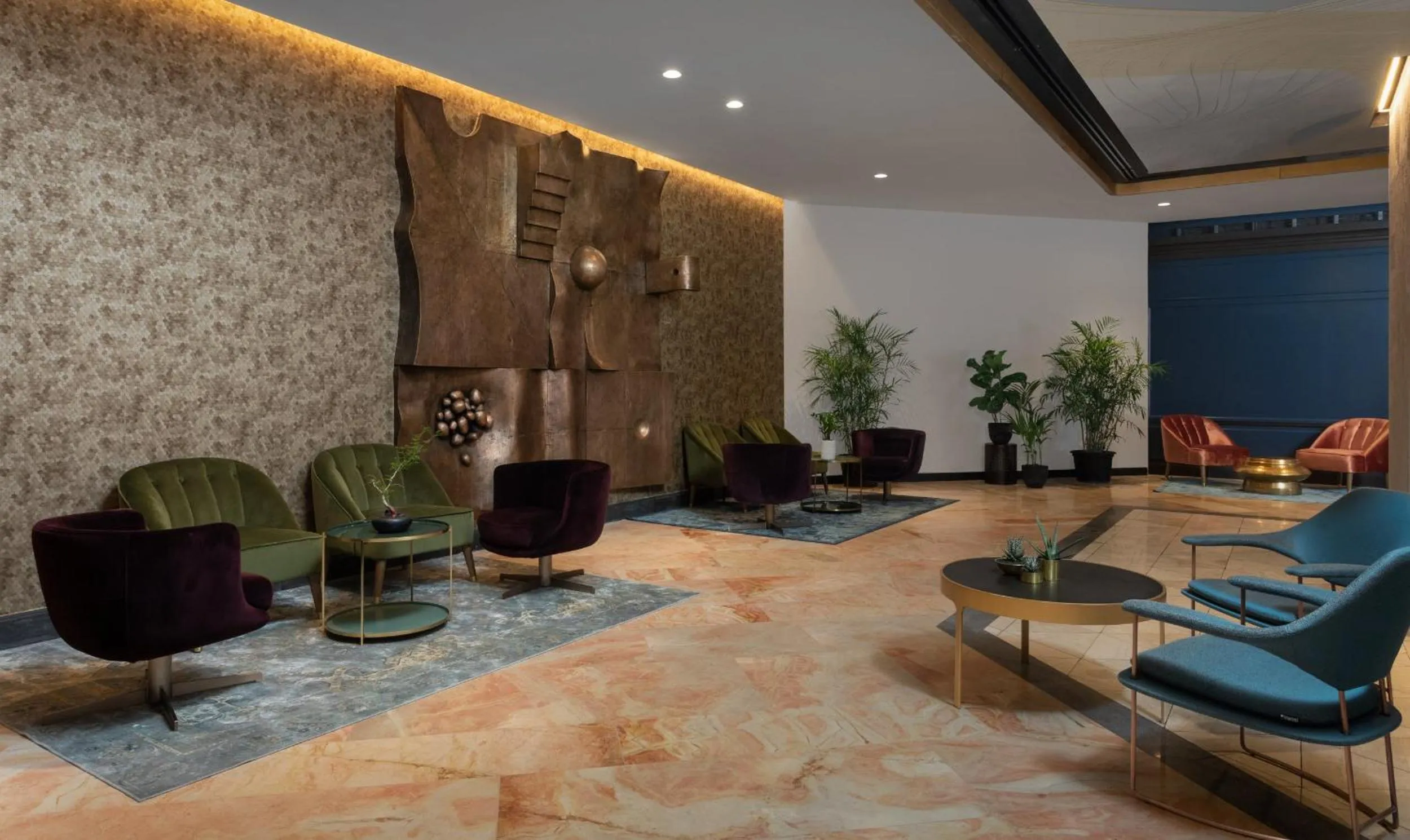 Lobby or reception in VERT Jerusalem by AFI Hotel