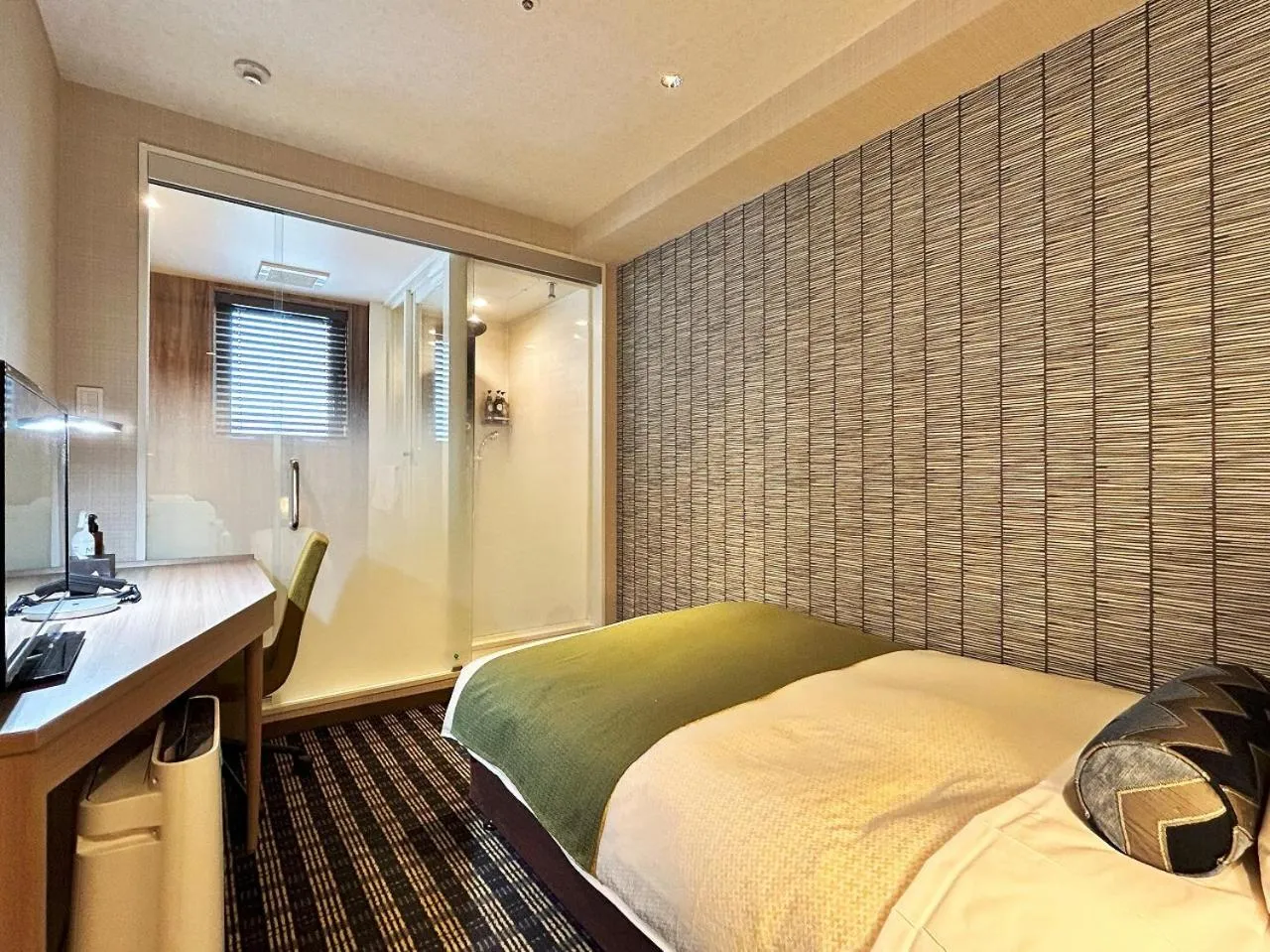 Bed in Garden Hotel Shizuoka