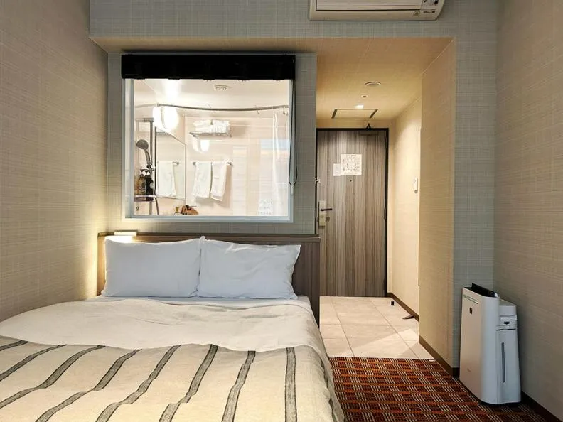 Bed in Garden Hotel Shizuoka