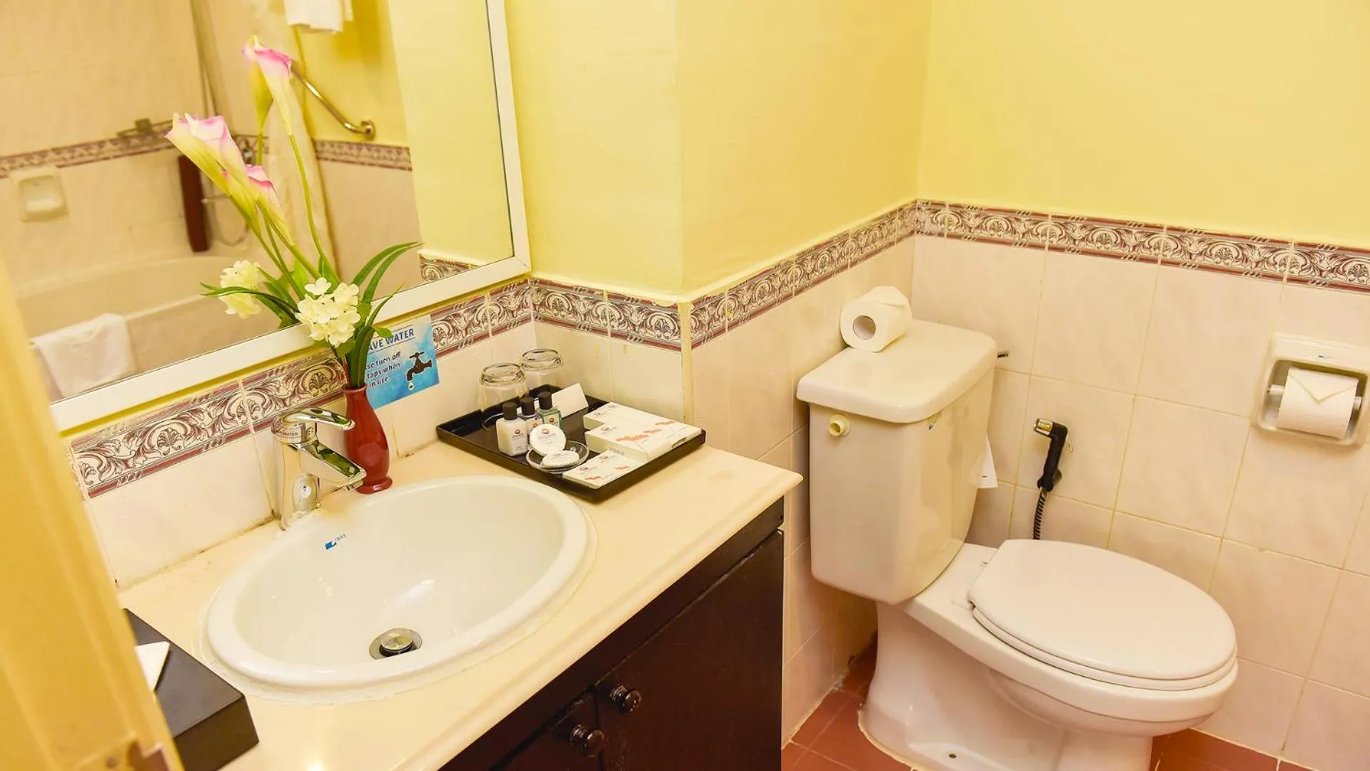 Toilet in Lotus Desaru Beach Resort & Spa