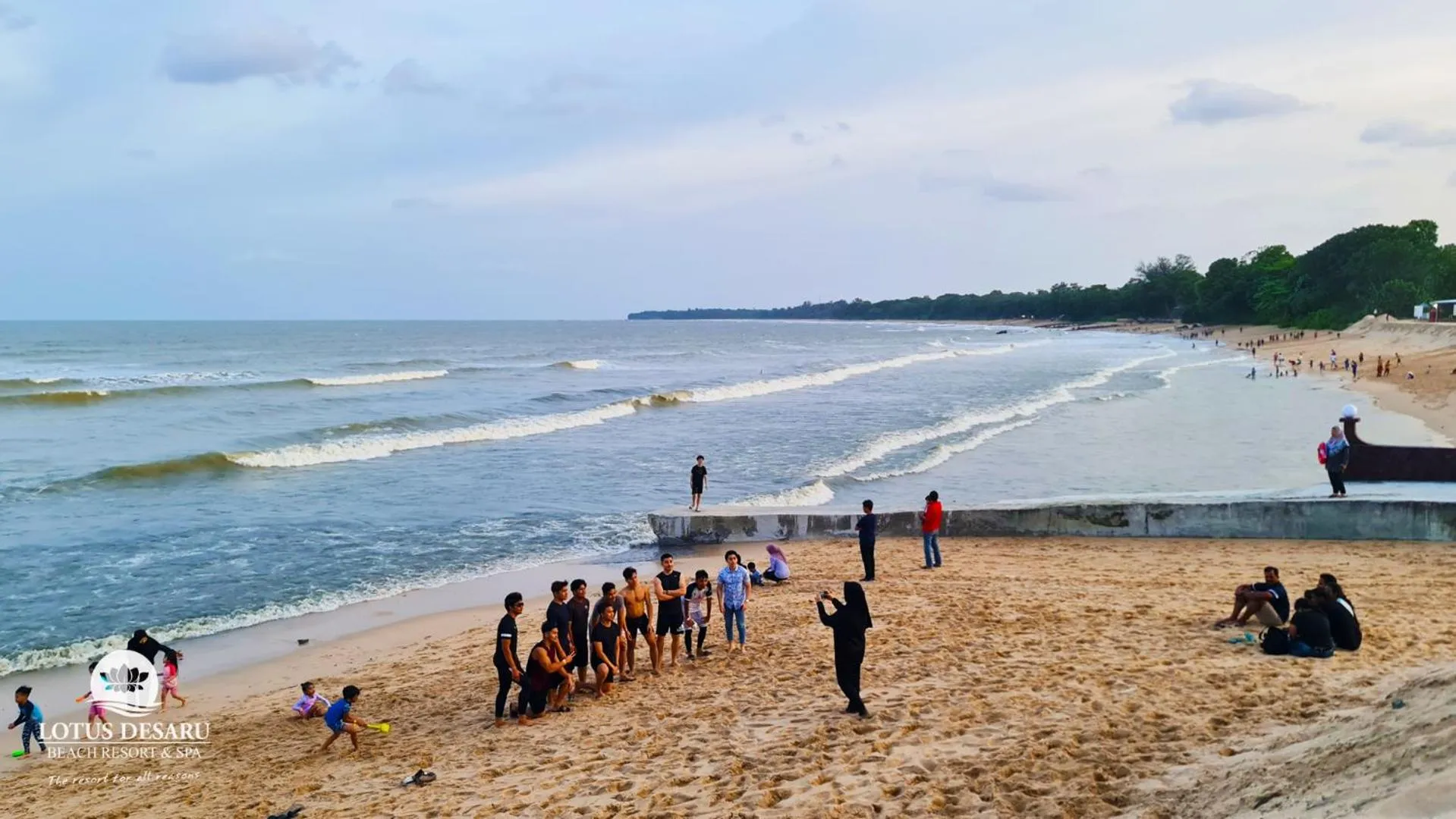 Beach in Lotus Desaru Beach Resort & Spa