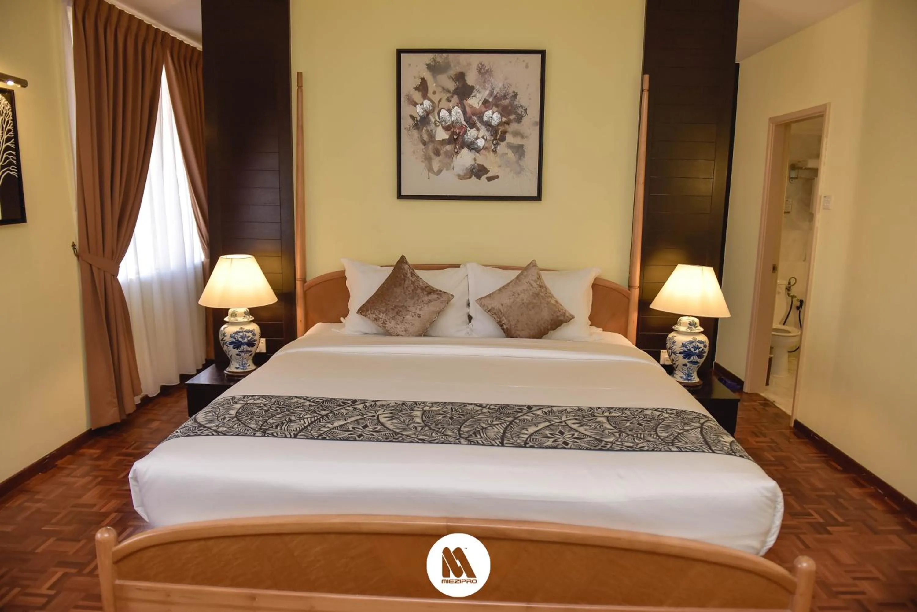 Bed in Lotus Desaru Beach Resort & Spa