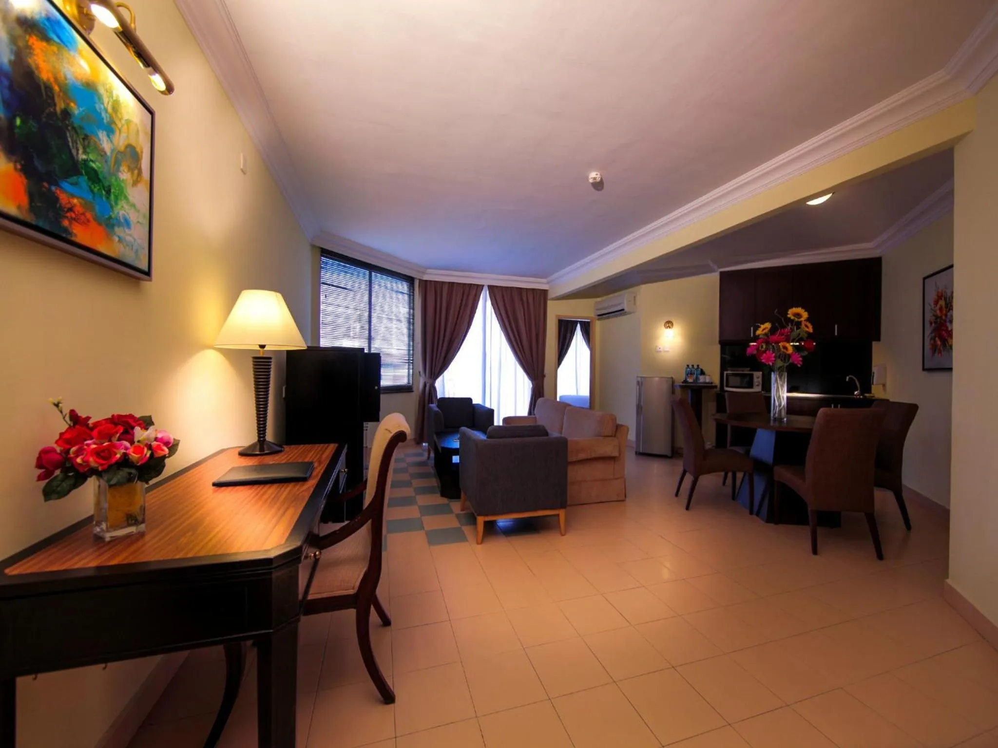 Living room in Lotus Desaru Beach Resort & Spa