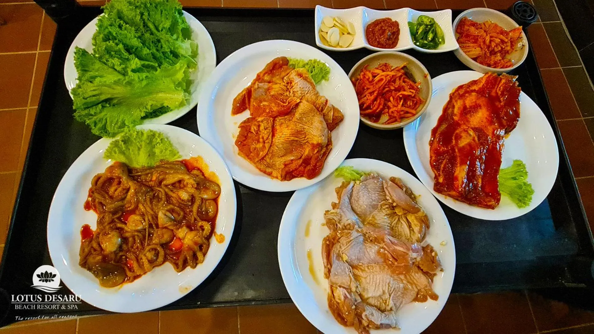 Food in Lotus Desaru Beach Resort & Spa