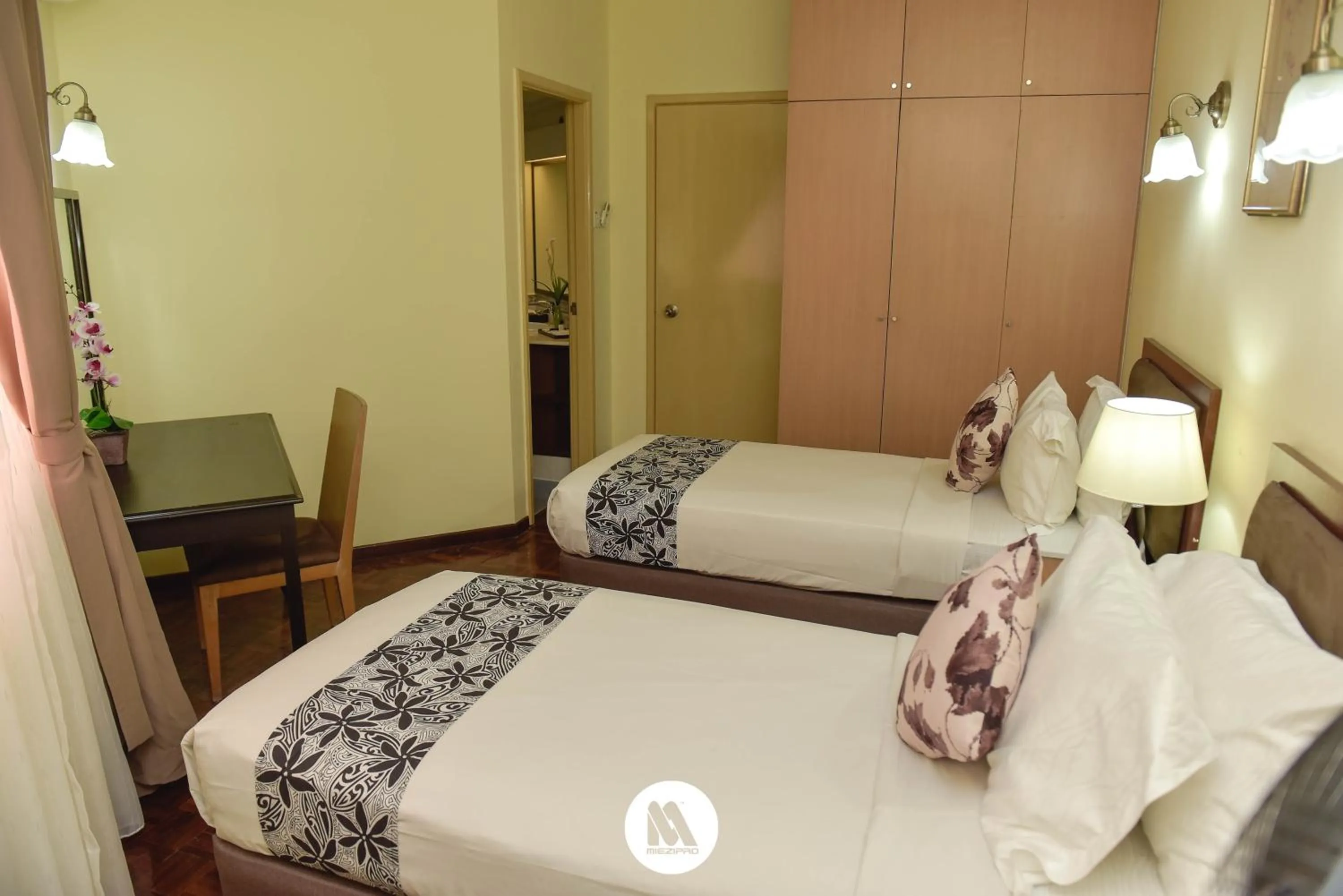 Bed in Lotus Desaru Beach Resort & Spa