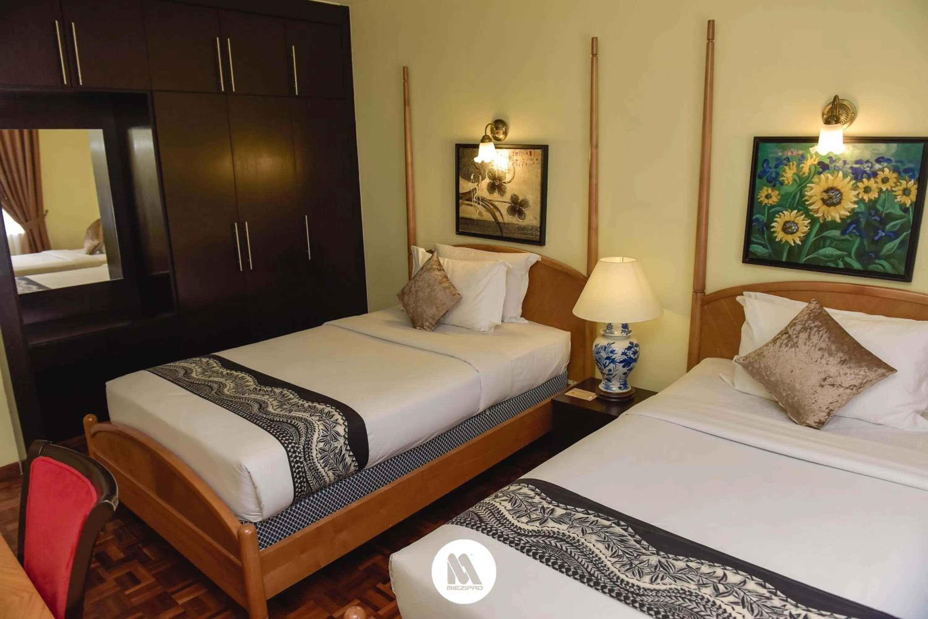 Bed in Lotus Desaru Beach Resort & Spa