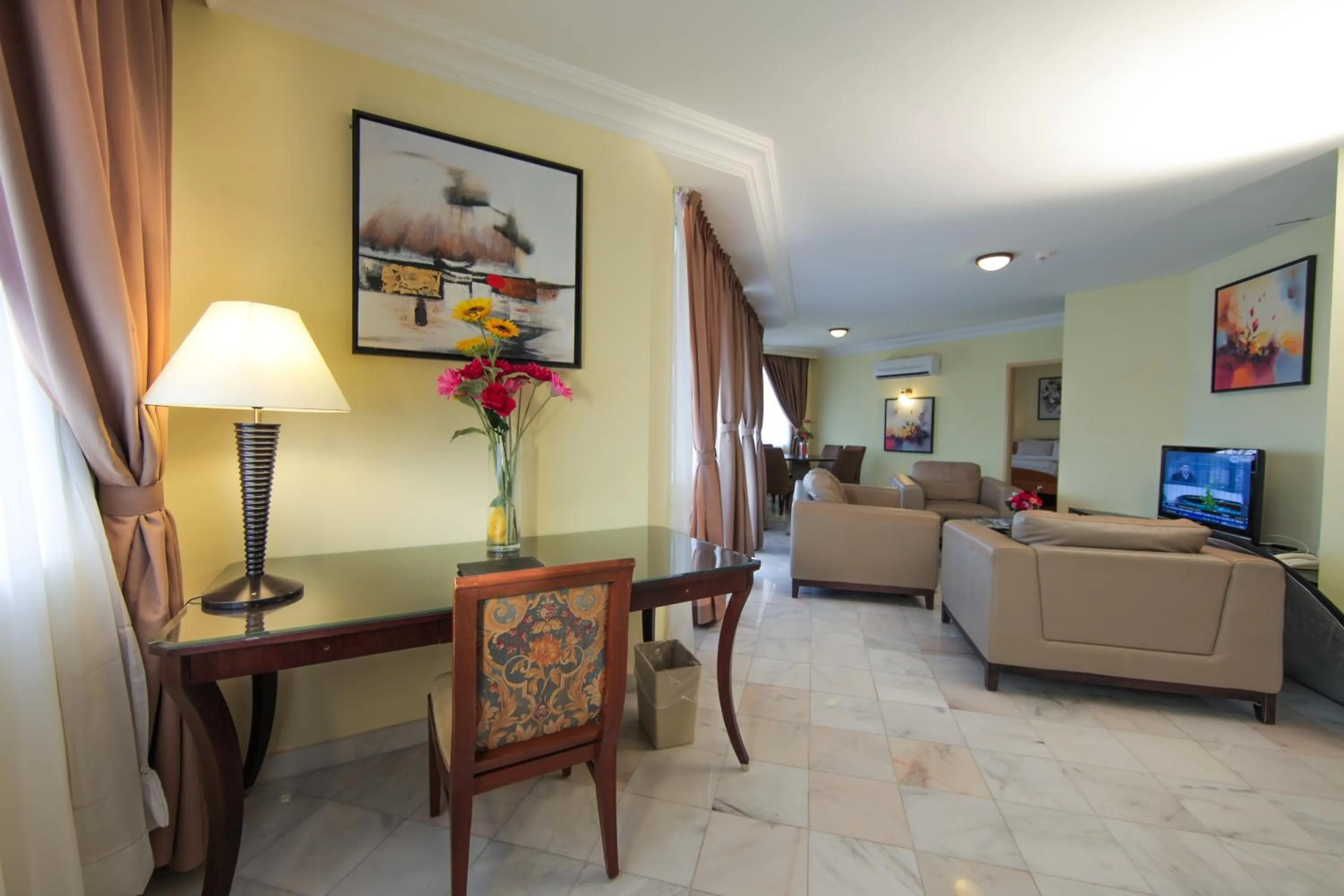 Living room in Lotus Desaru Beach Resort & Spa