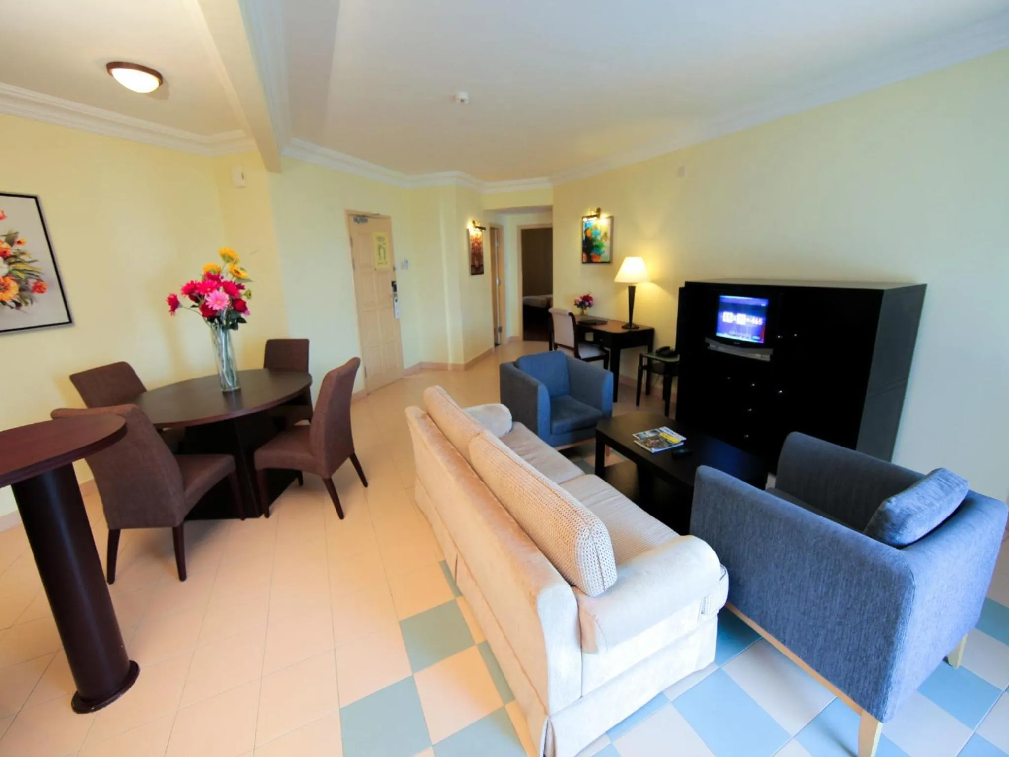 Living room in Lotus Desaru Beach Resort & Spa