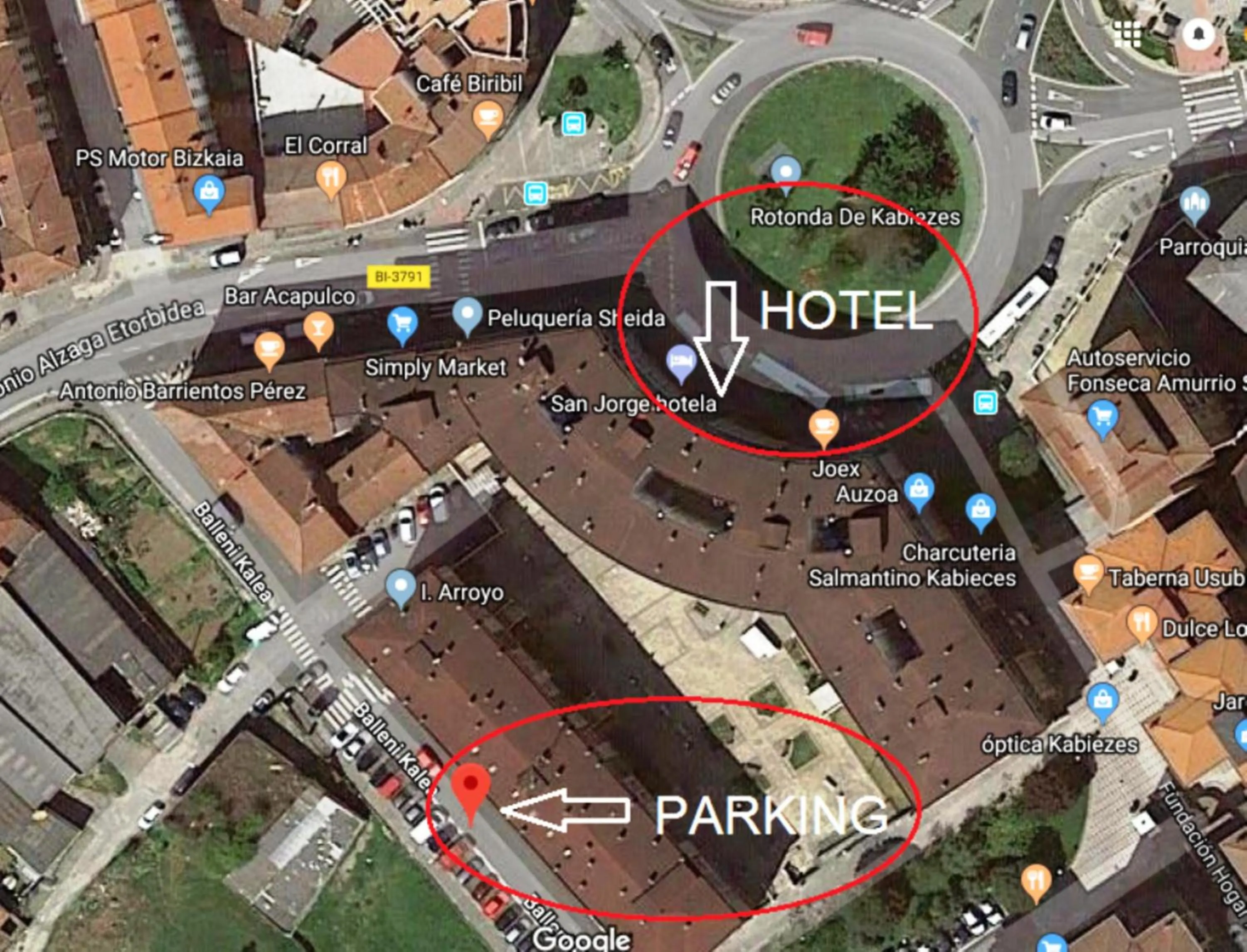 Off site in Hotel San Jorge