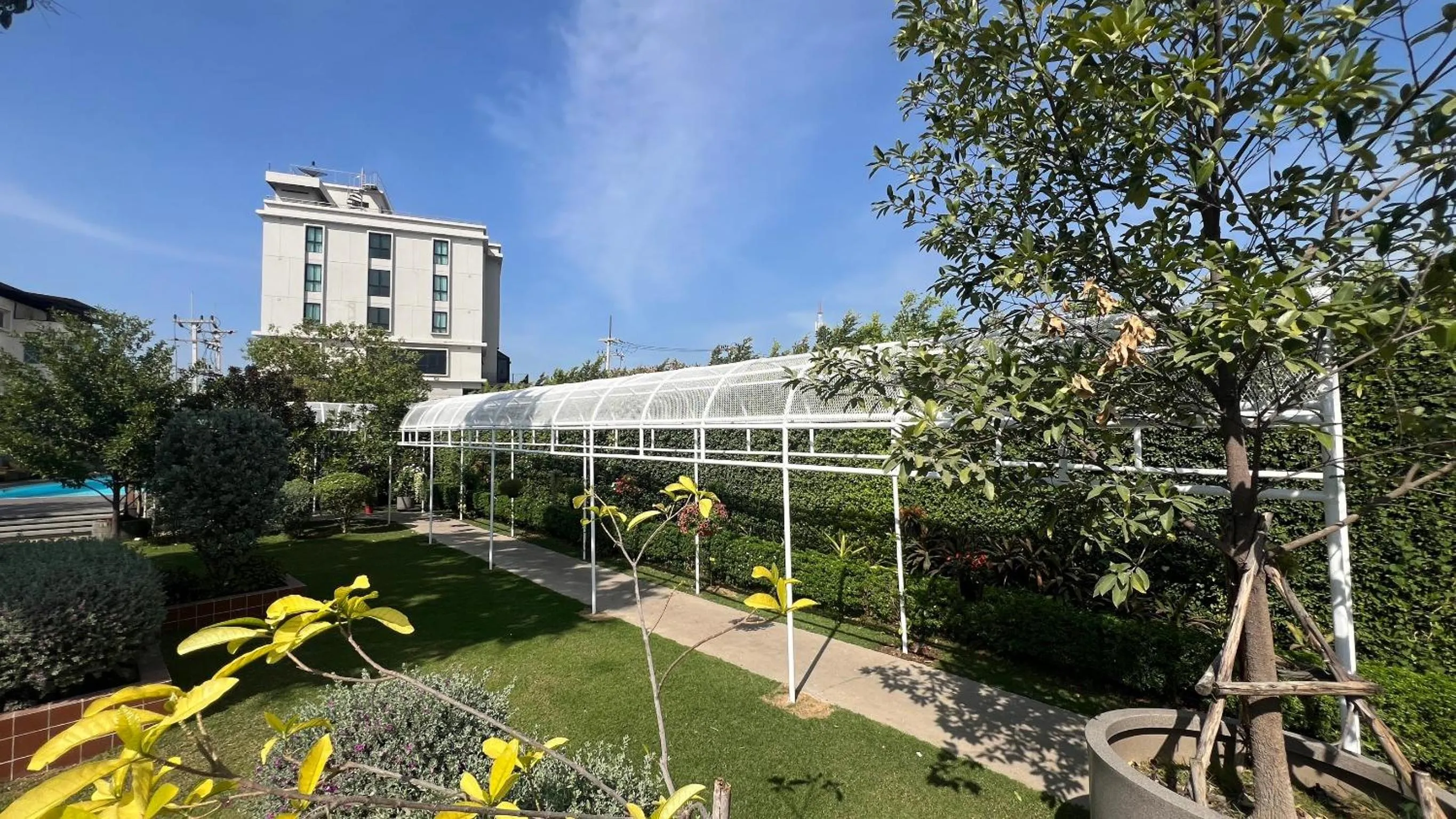 Garden in Glai Gan Place Hotel