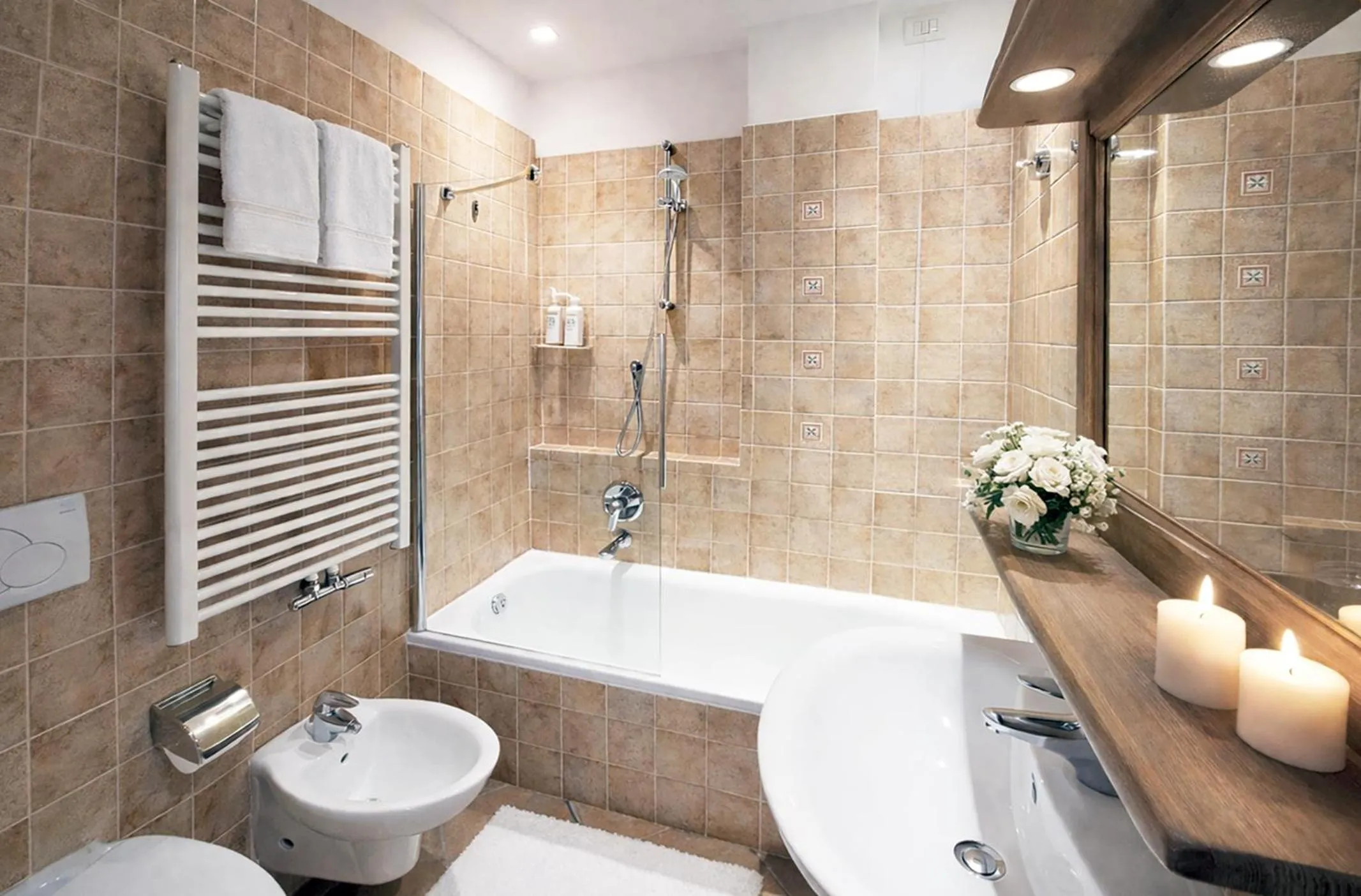 Bathroom in Hotel Meridiana