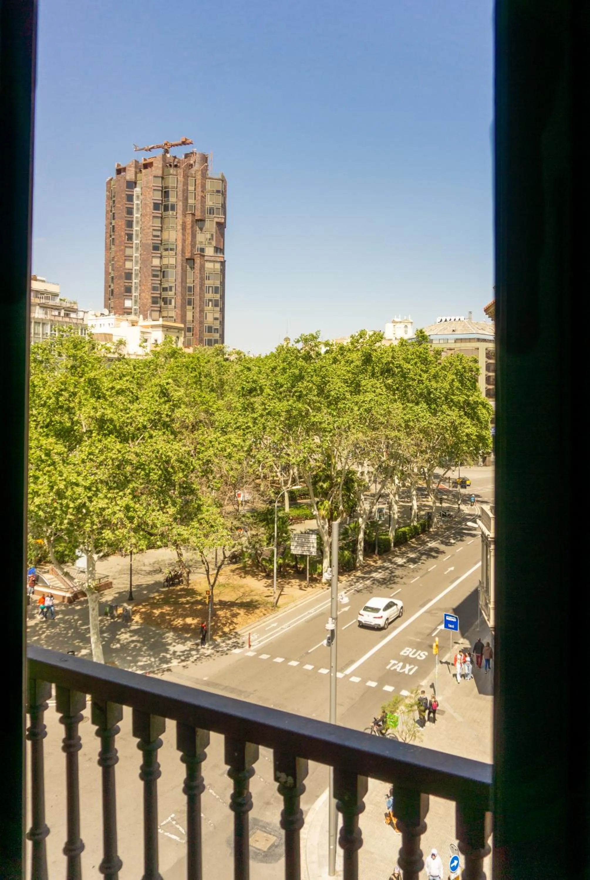 View (from property/room) in Fontanella Green House