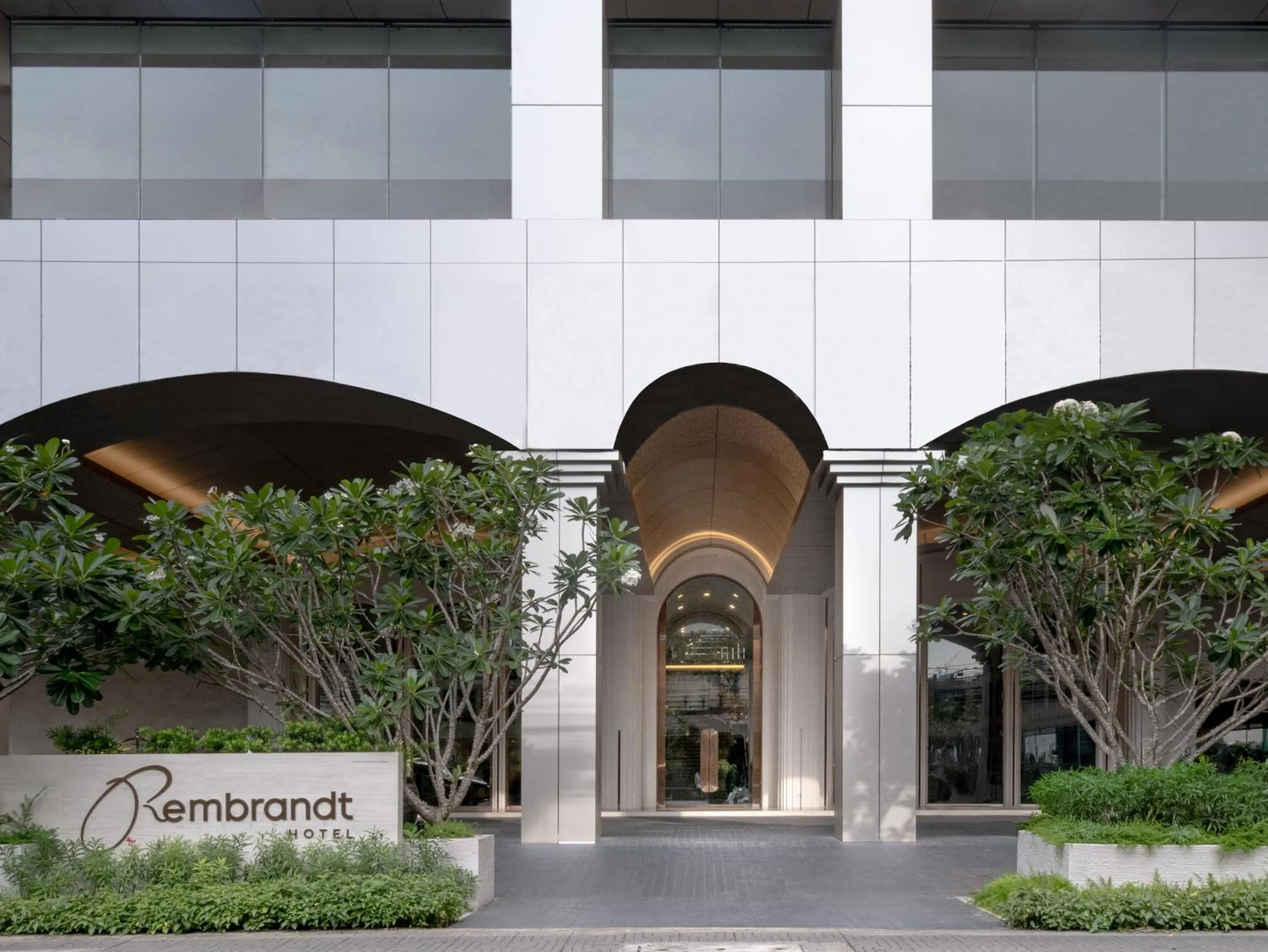 Property building in Rembrandt Hotel Bangkok