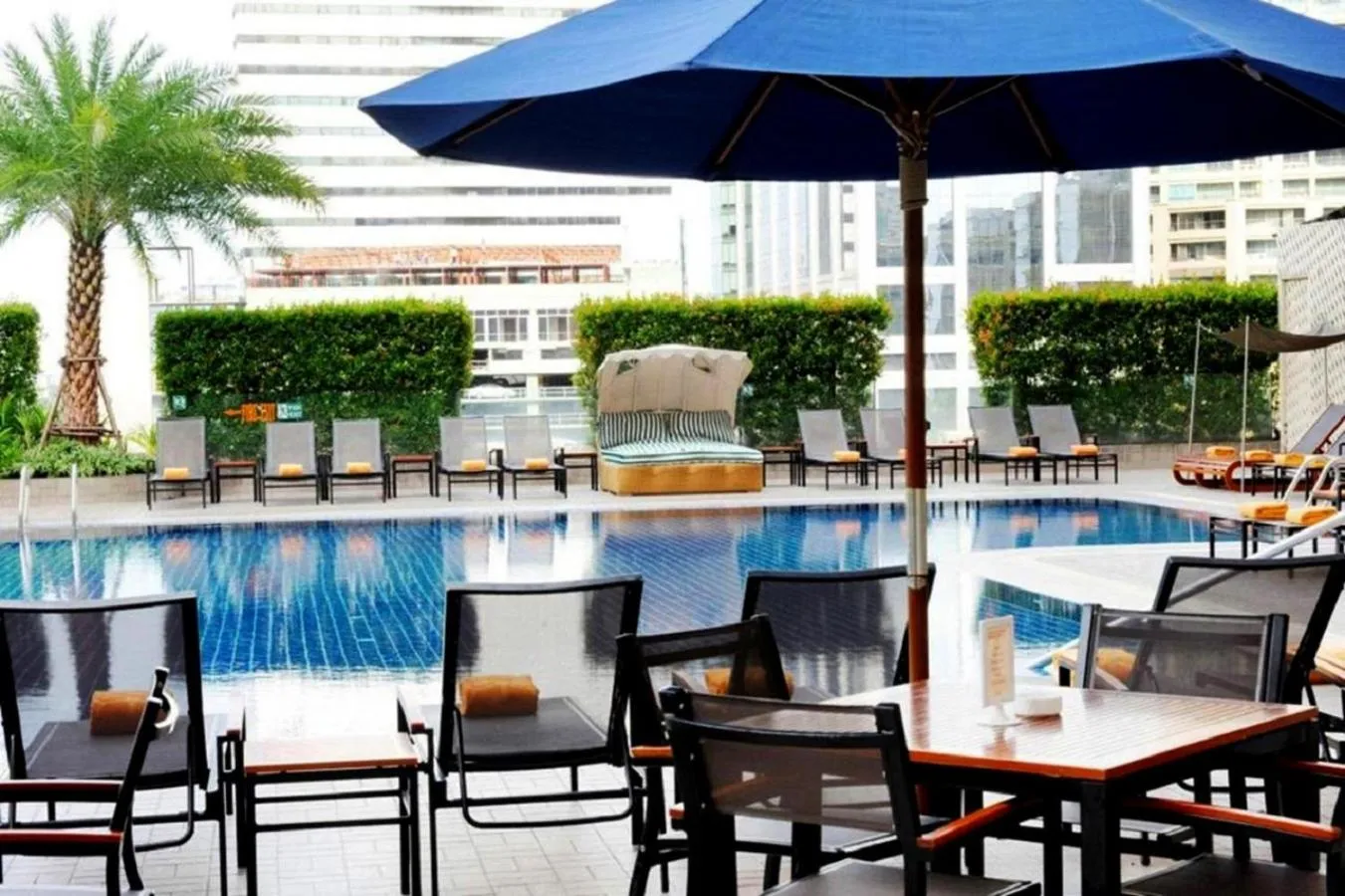 Swimming pool in Rembrandt Hotel Bangkok