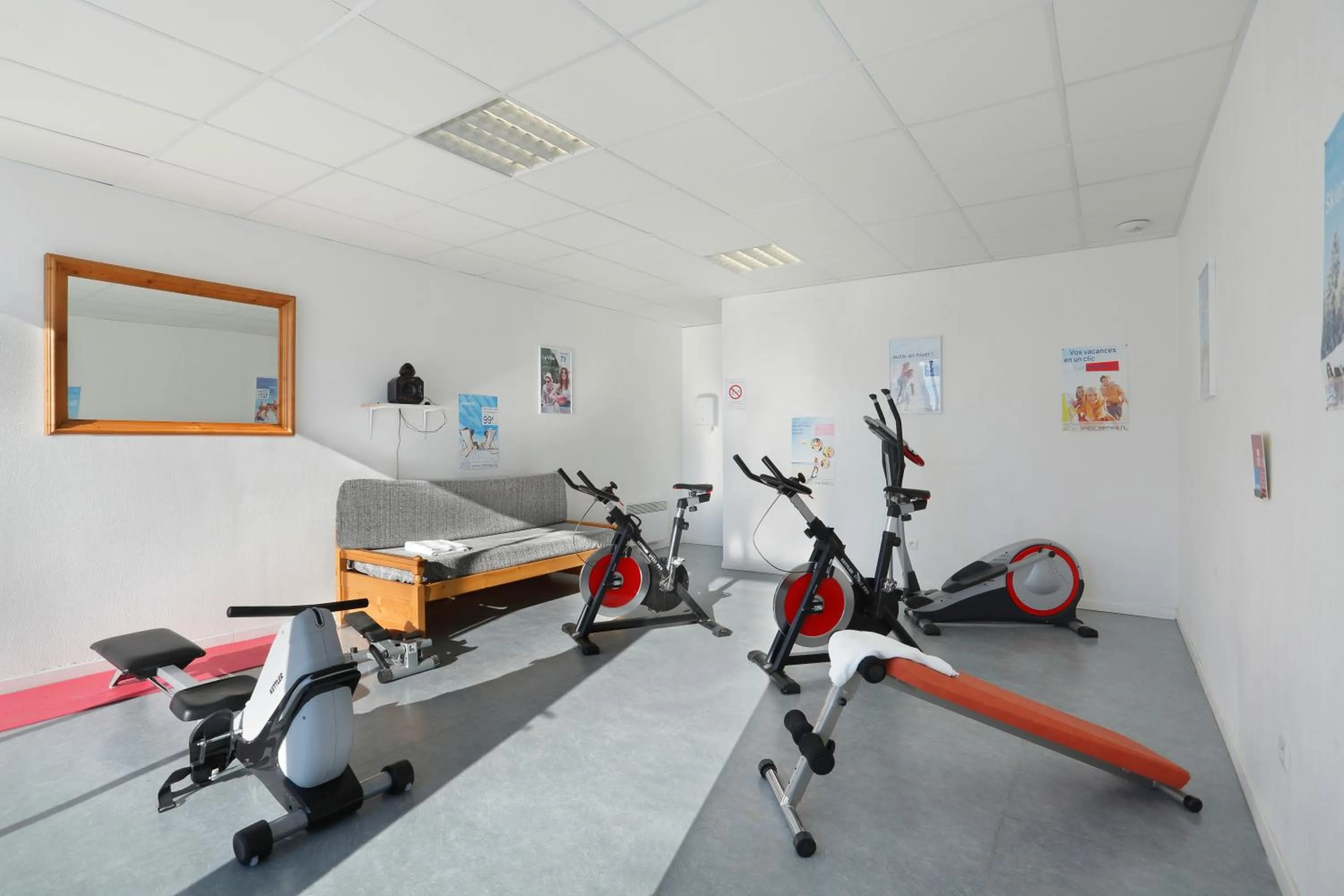 Fitness centre/facilities in Résidence Néméa Les Chalets Du Belvédère