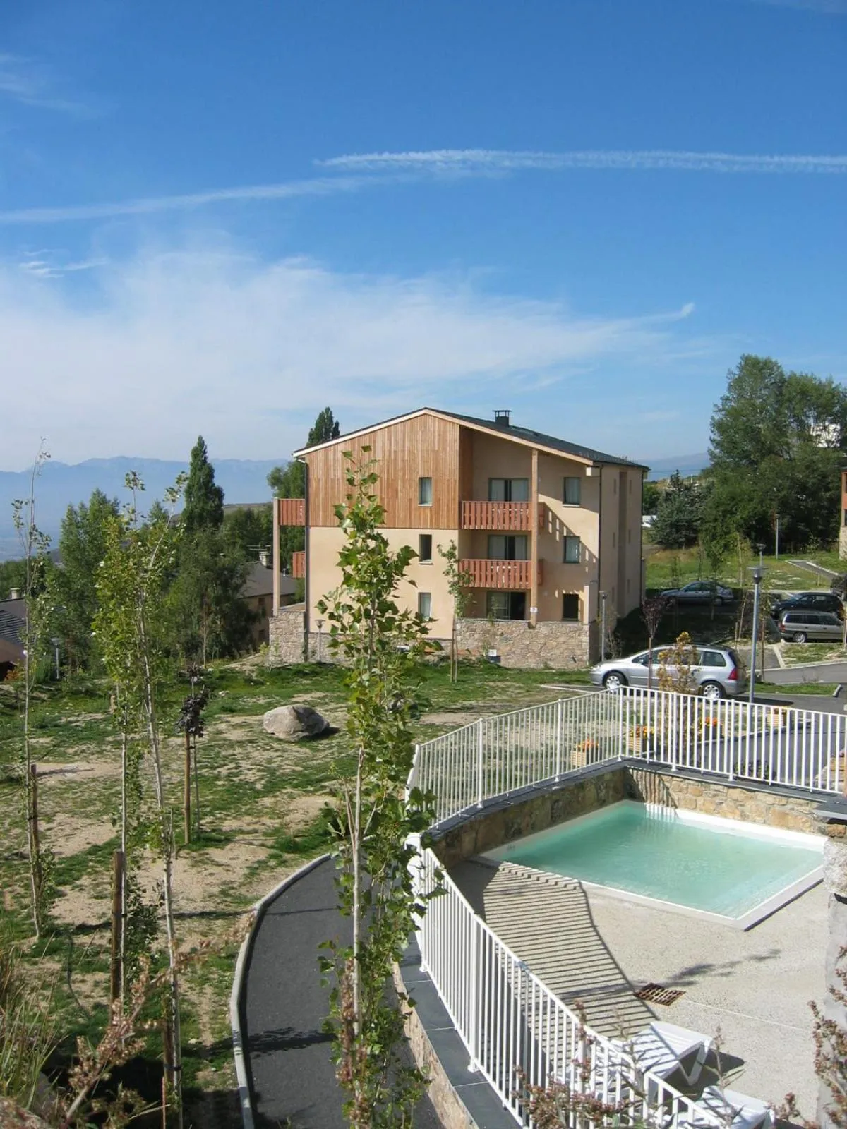 Swimming pool in Résidence Néméa Les Chalets Du Belvédère