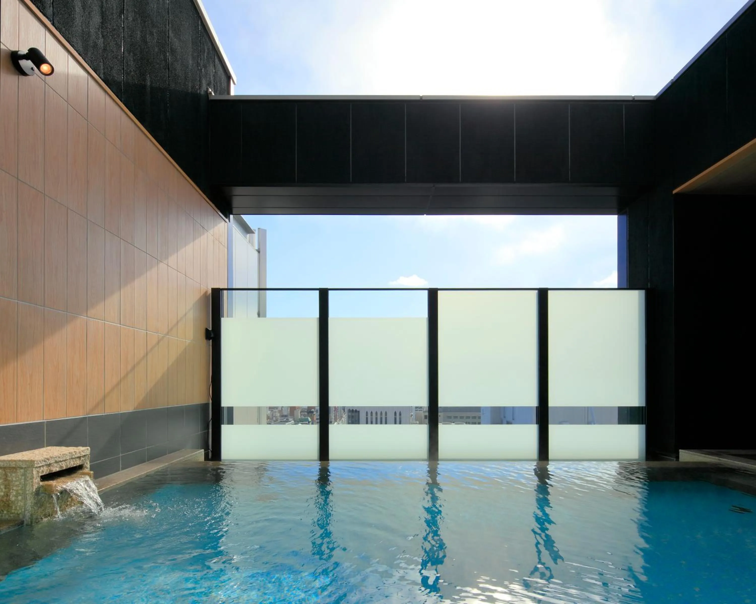 Open Air Bath in Candeo Hotels Hiroshima Hatchobori