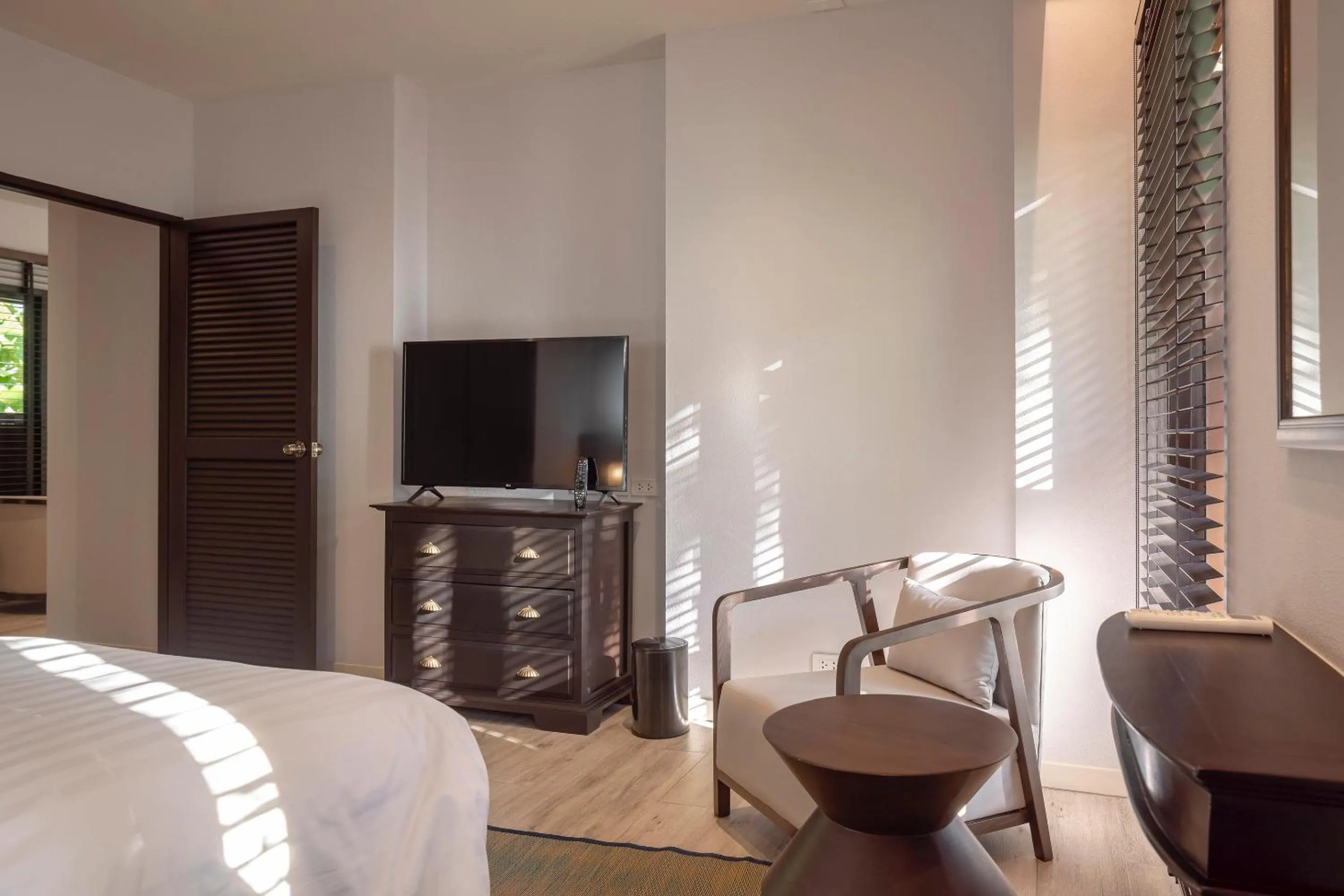 Seating area, Bed in The Pe La Resort, Phuket - SHA Extra Plus