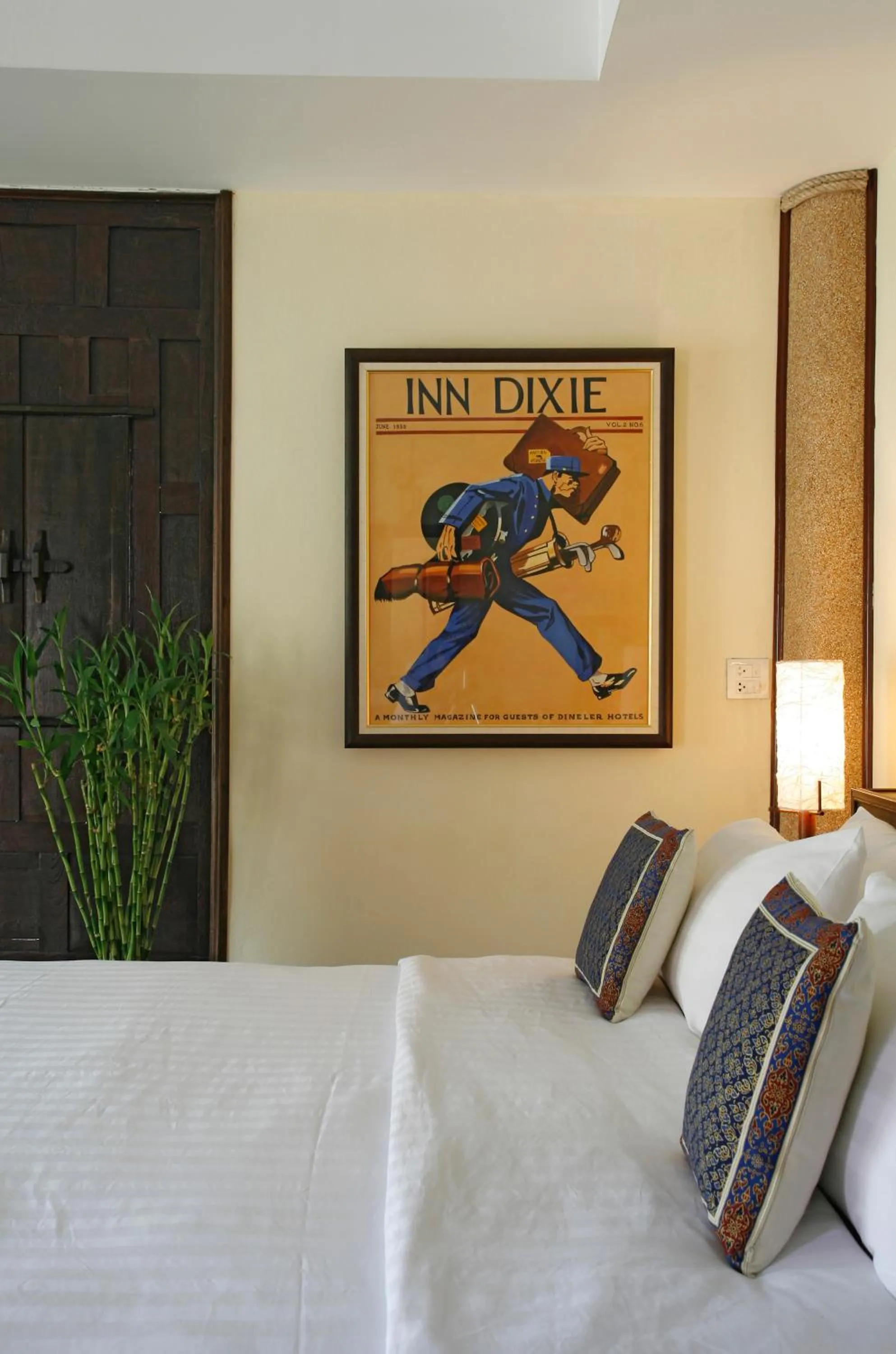 Bed in Evergreen boutique Hua Hin