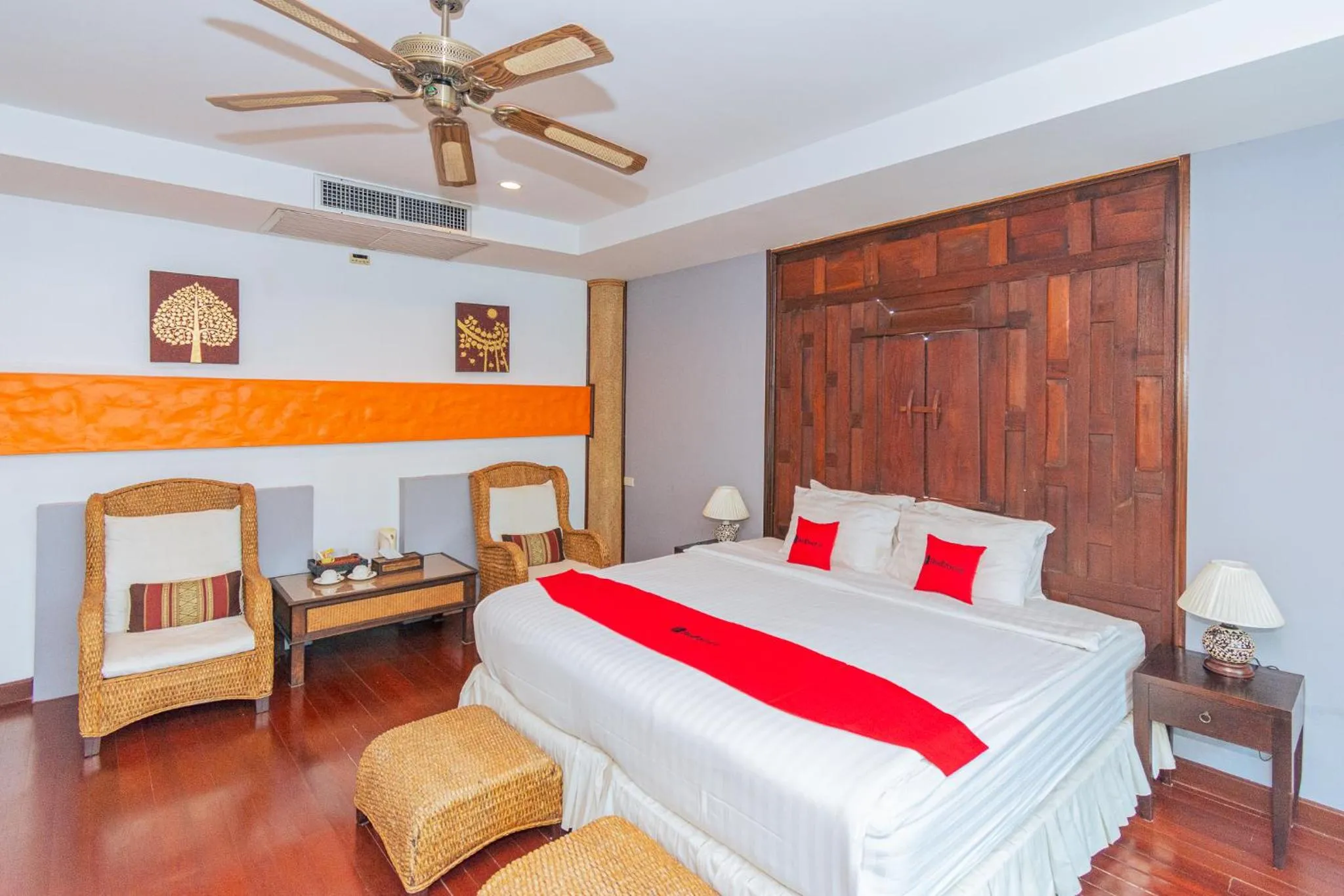 Bed in Evergreen boutique Hua Hin