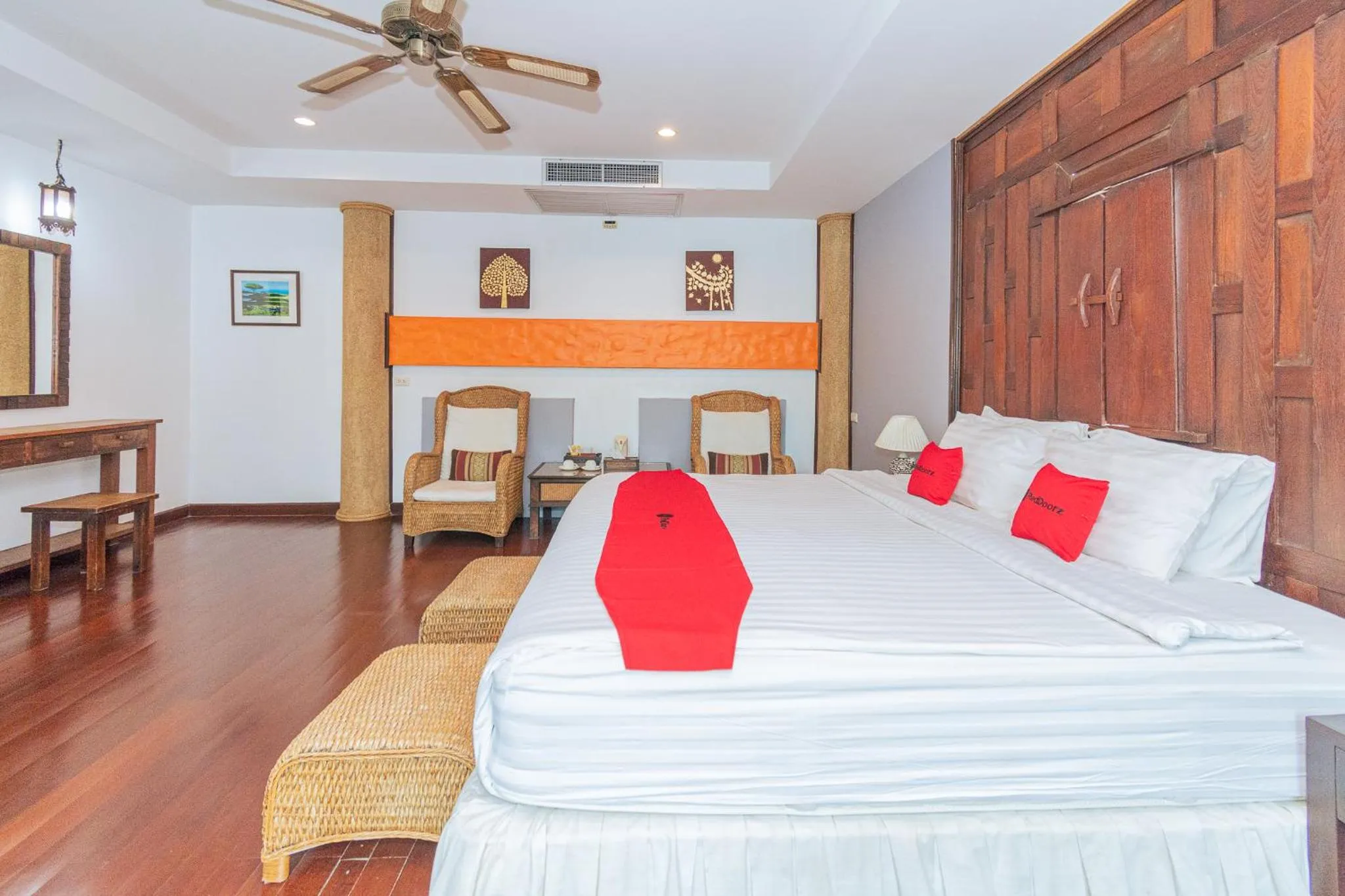 Bed in Evergreen boutique Hua Hin