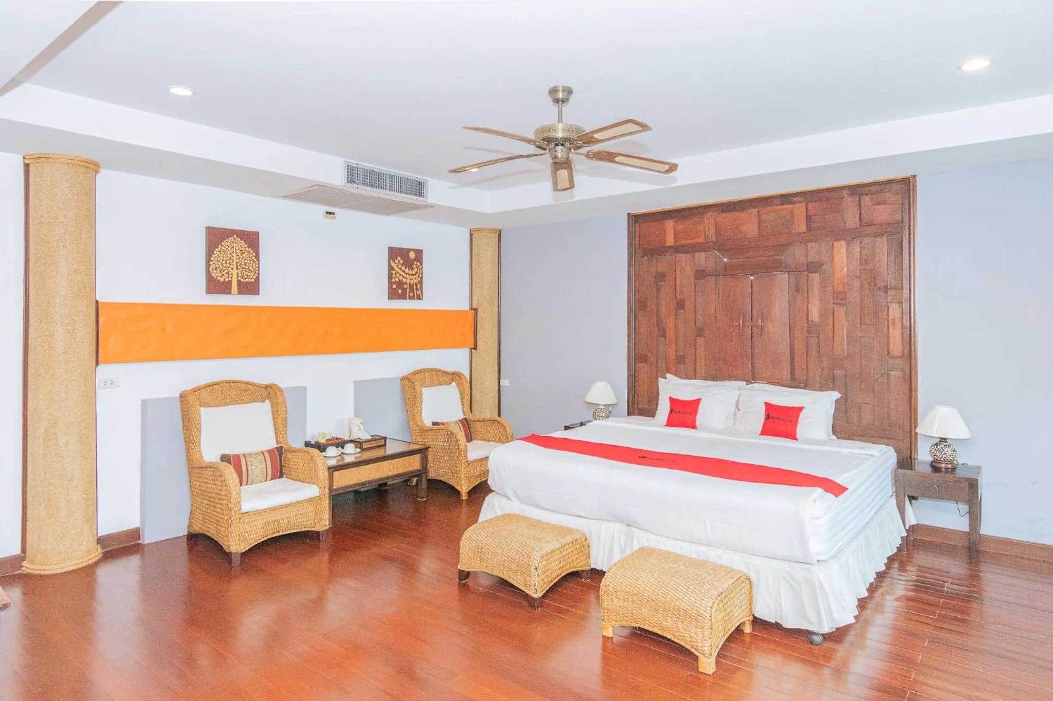 Bed in Evergreen boutique Hua Hin