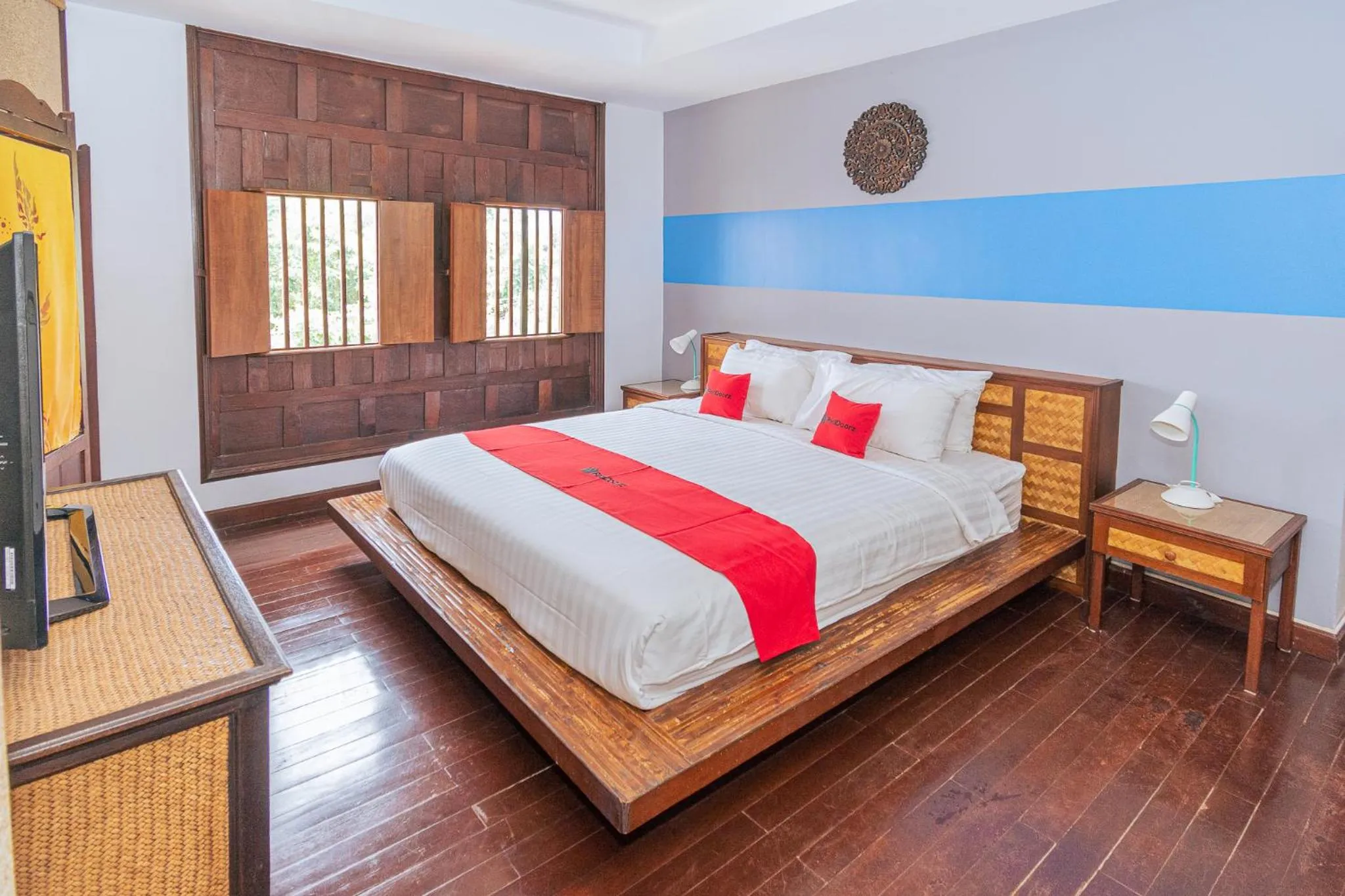 Bed in Evergreen boutique Hua Hin