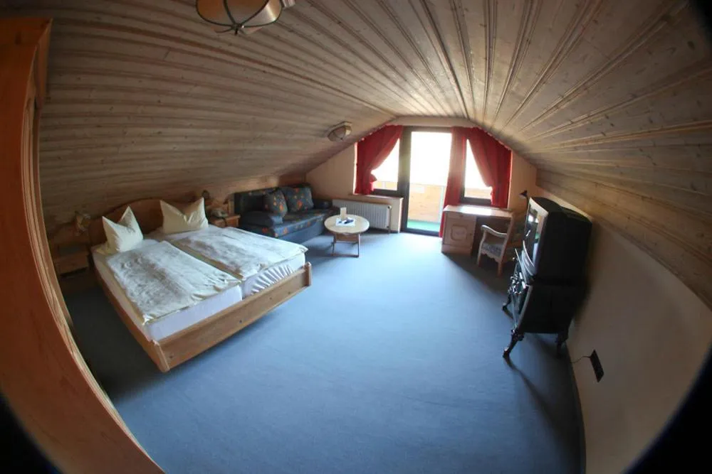 Bed in Hotel Auf dem Kamp